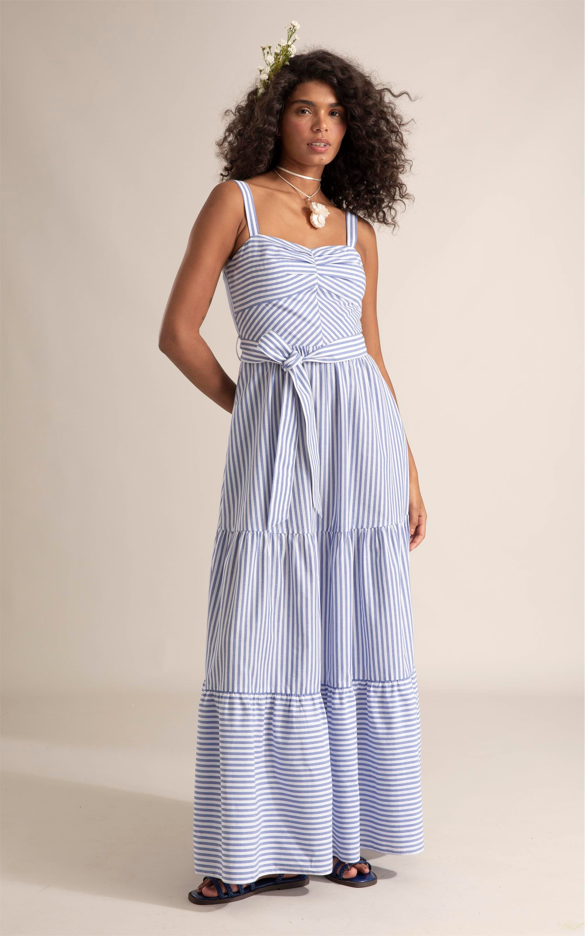 Vestido Dora Azul Bic