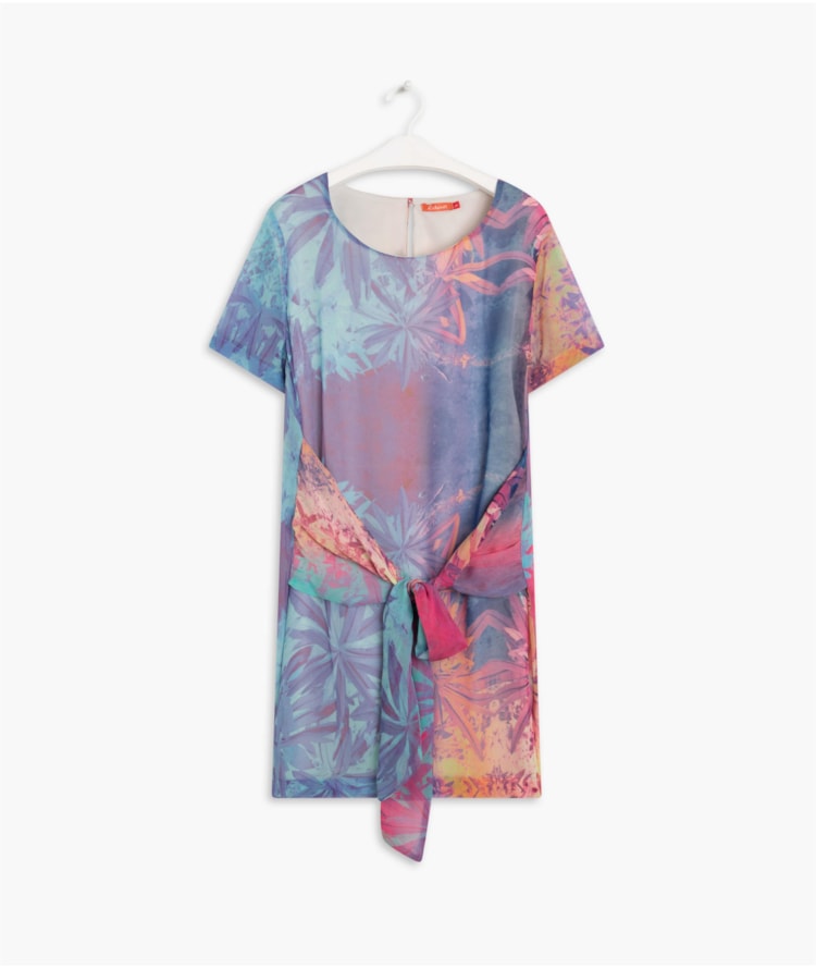 Vestido Eva Est Pop Roxo
