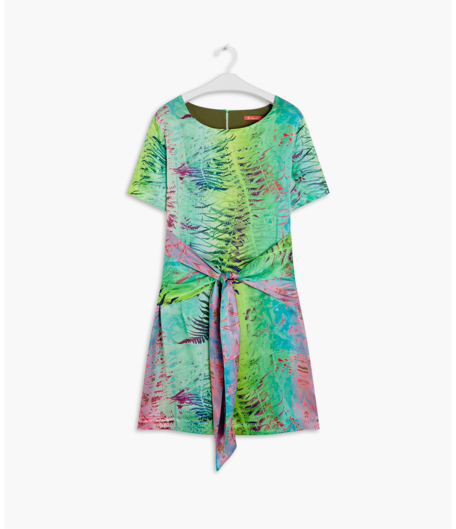 Vestido Eva Est Pop Verde Maca