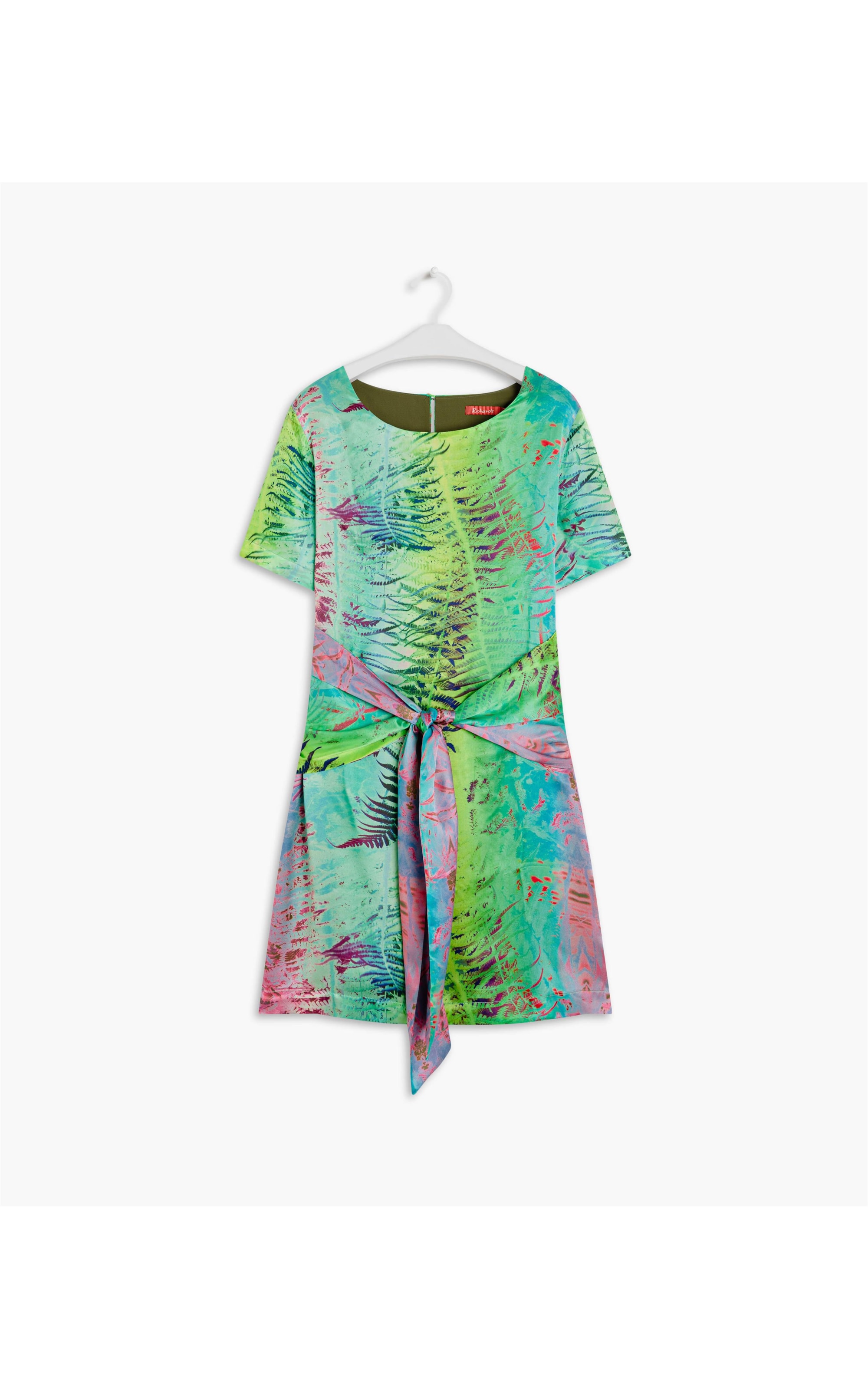 Vestido Eva Est Pop Verde Maca