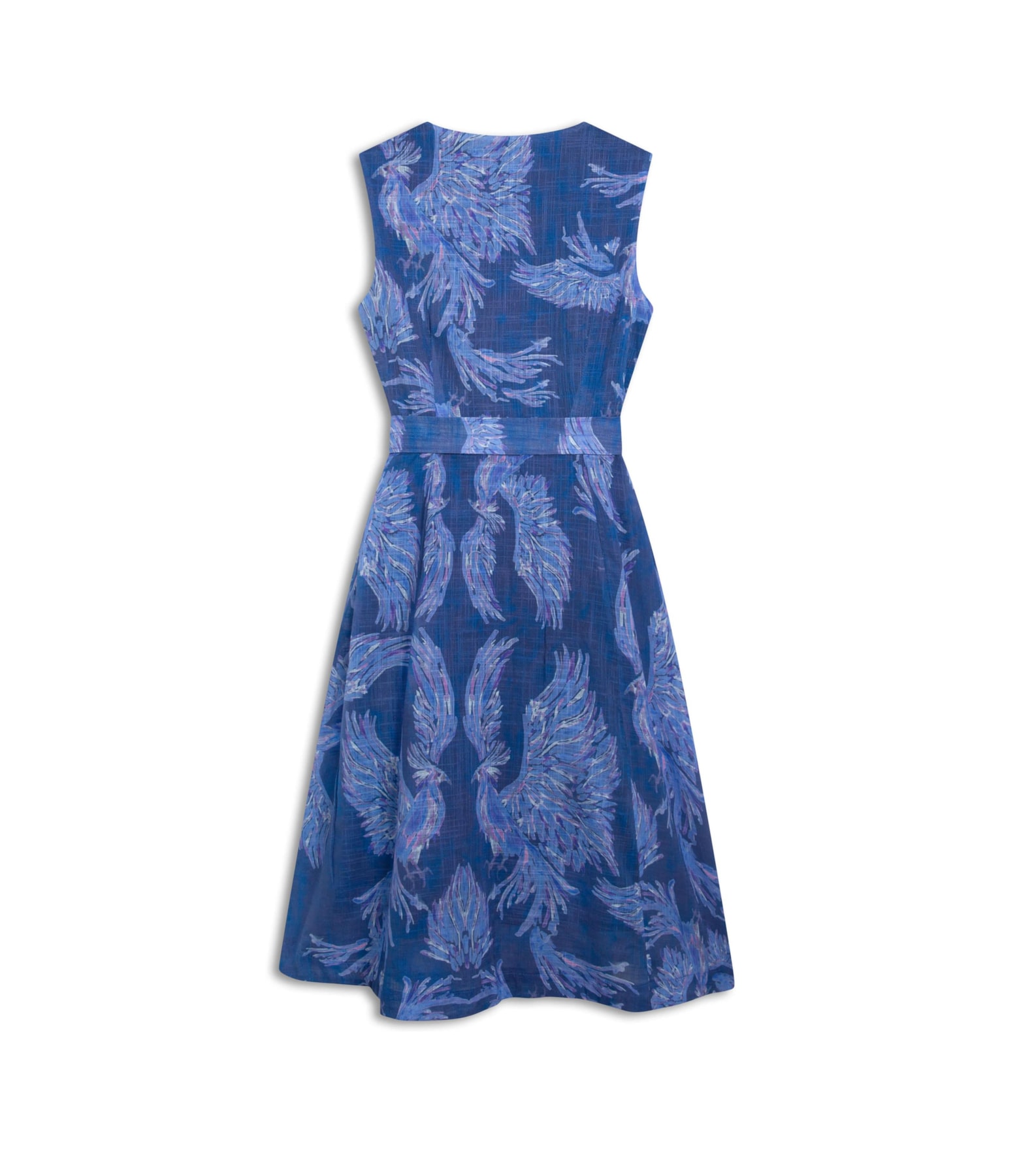 Vestido Fabiana Algodao Est Marinho