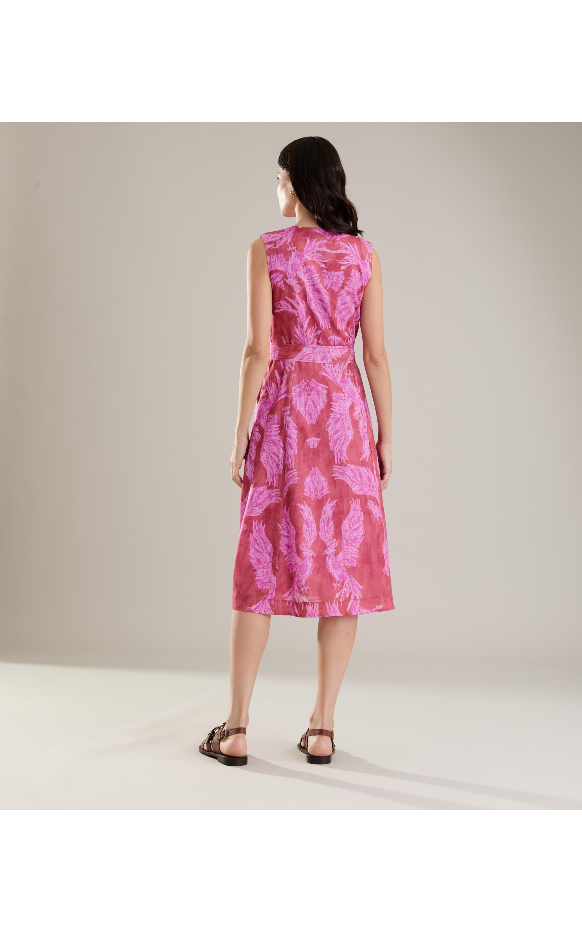 Vestido Fabiana Algodao Est Pink