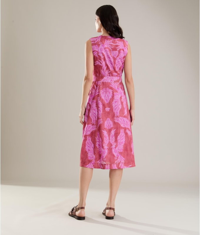 Vestido Fabiana Algodao Est Pink