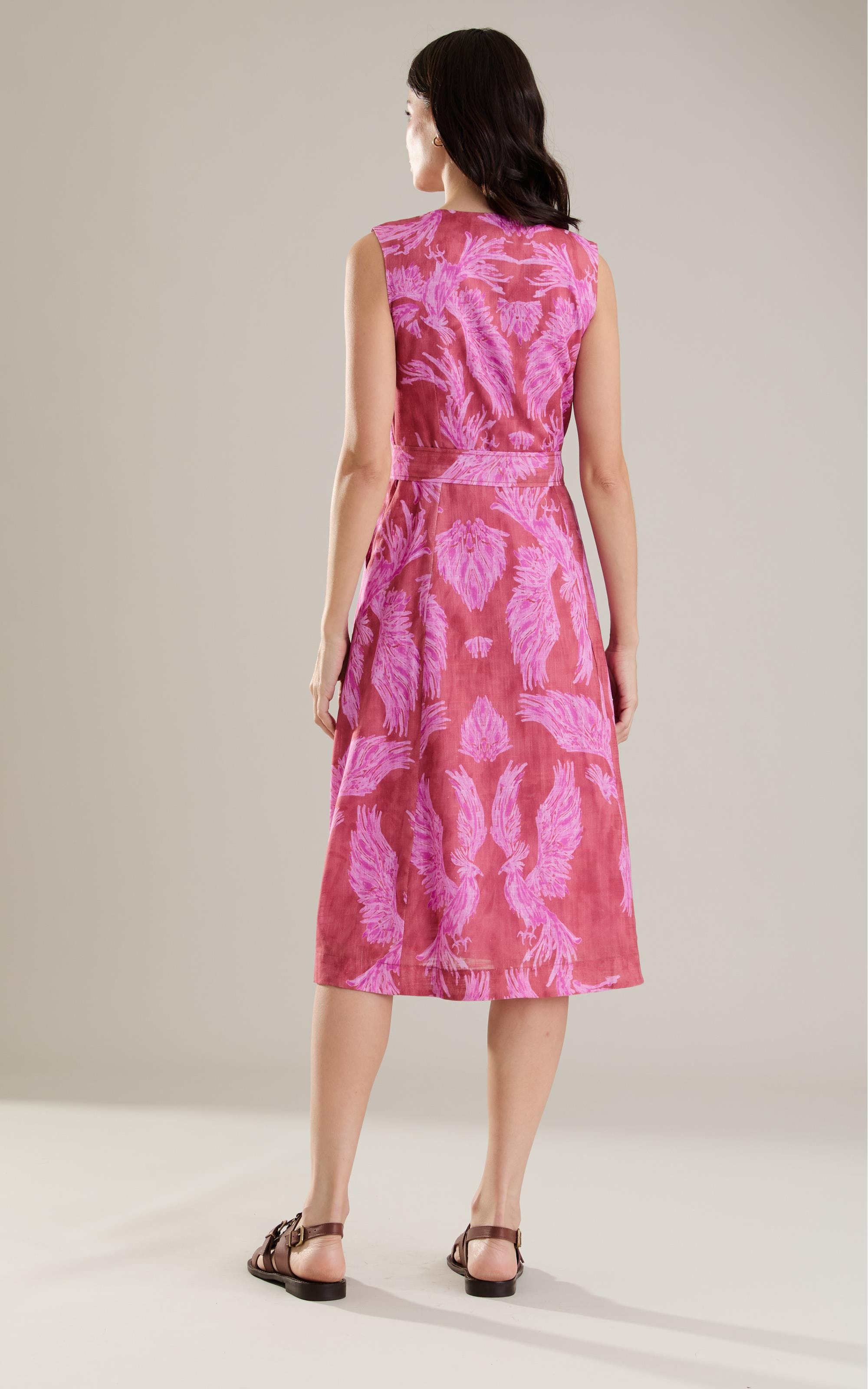 Vestido Fabiana Algodao Est Pink