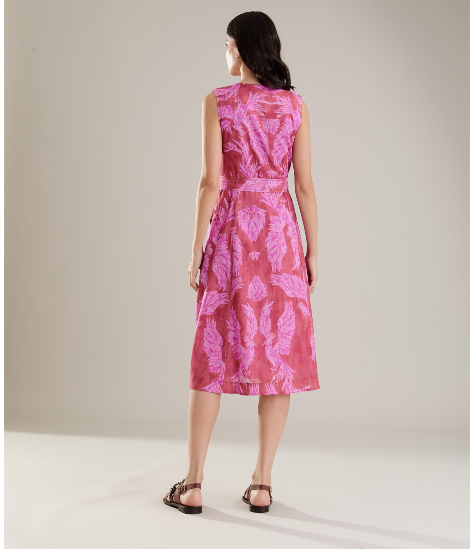 Vestido Fabiana Algodao Est Pink