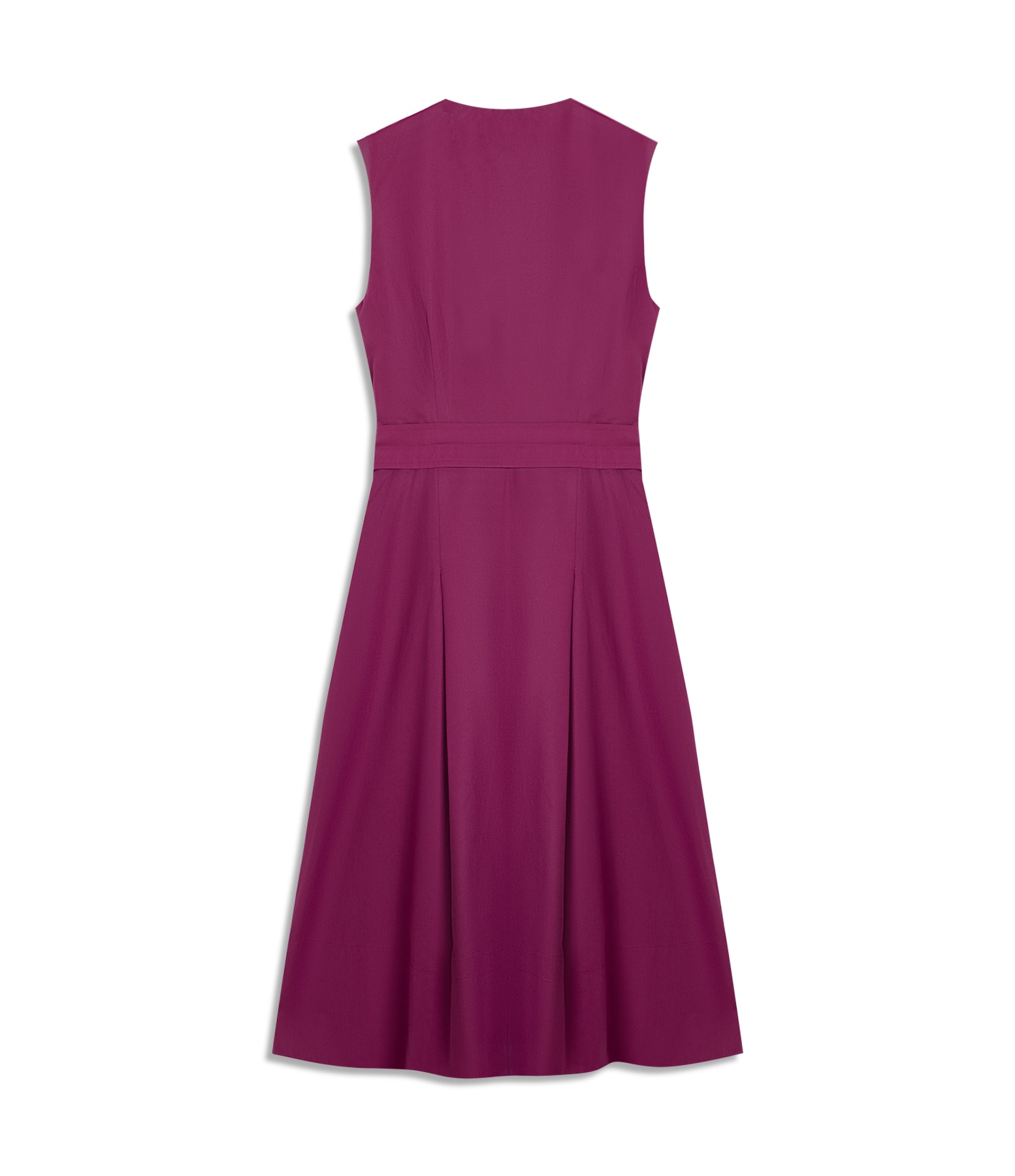 Vestido Fabiana Algodao Liso Pitaya