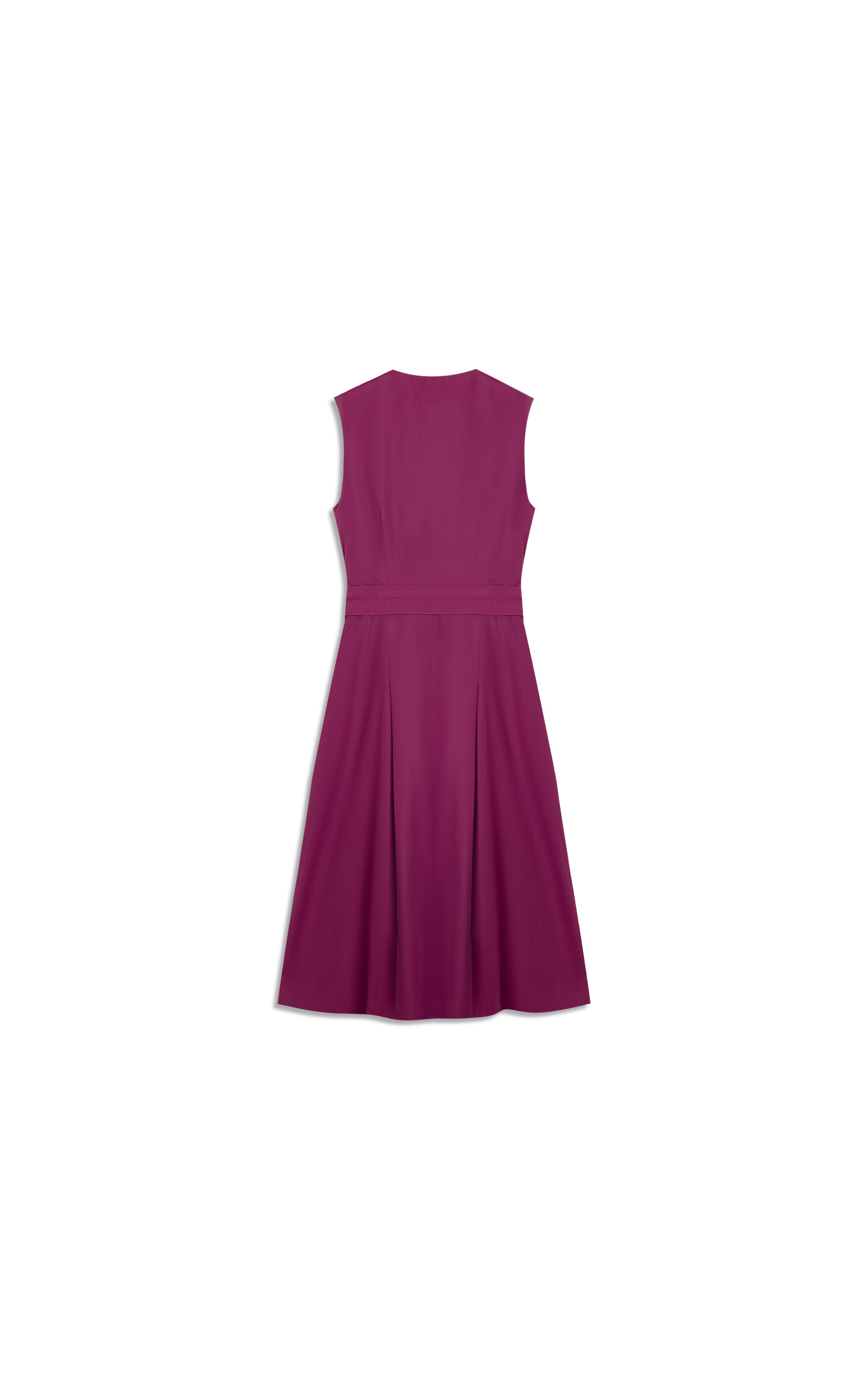 Vestido Fabiana Algodao Liso Pitaya