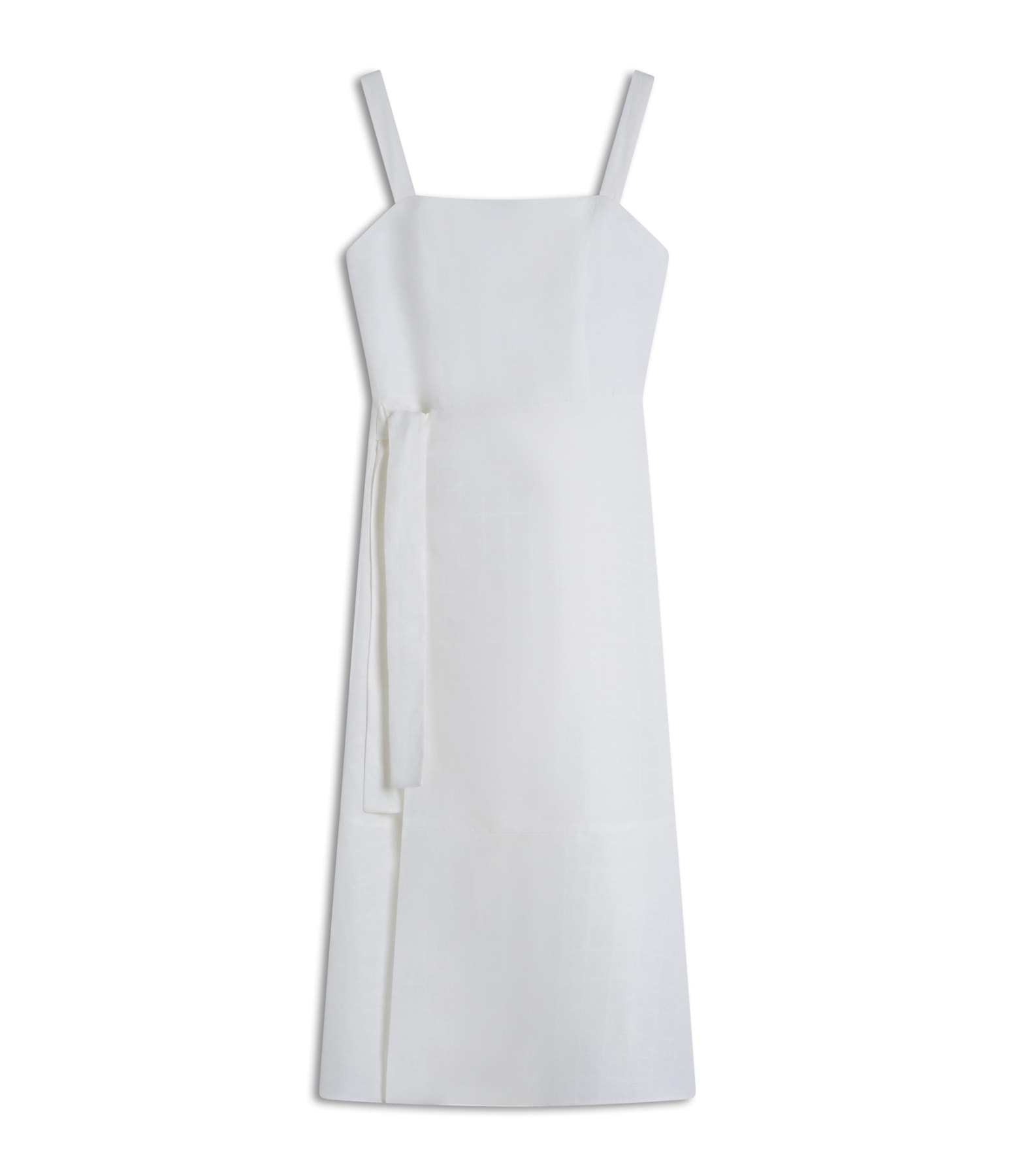 Vestido Fernanda Lb Maquinetado Branco