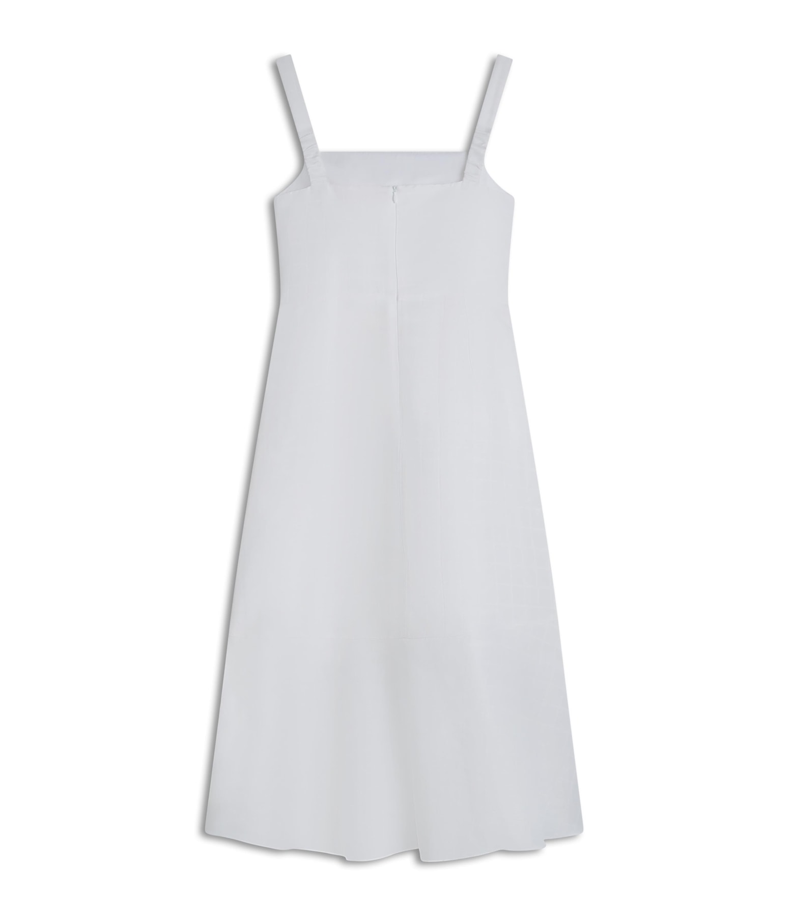 Vestido Fernanda Lb Maquinetado Branco