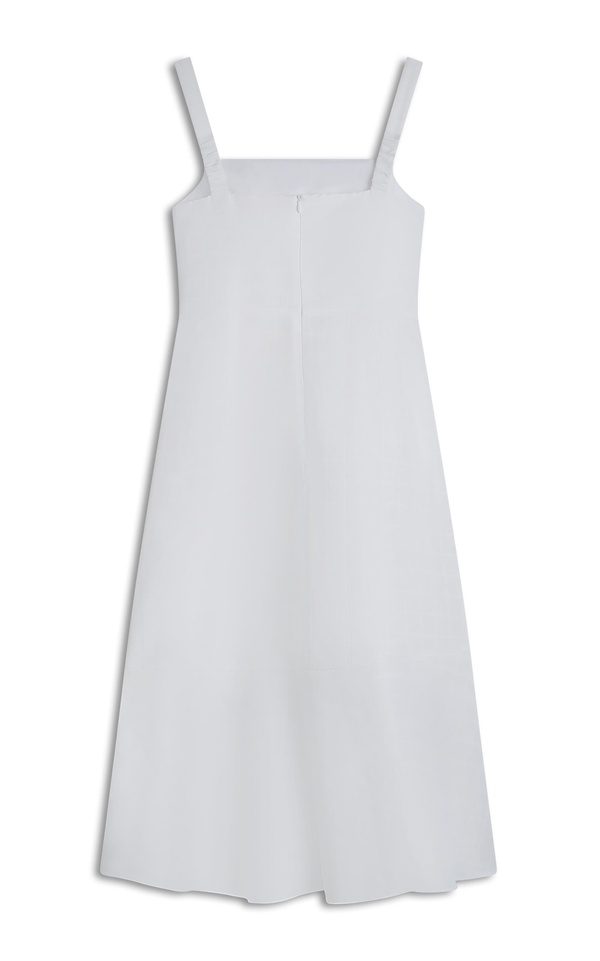 Vestido Fernanda Lb Maquinetado Branco