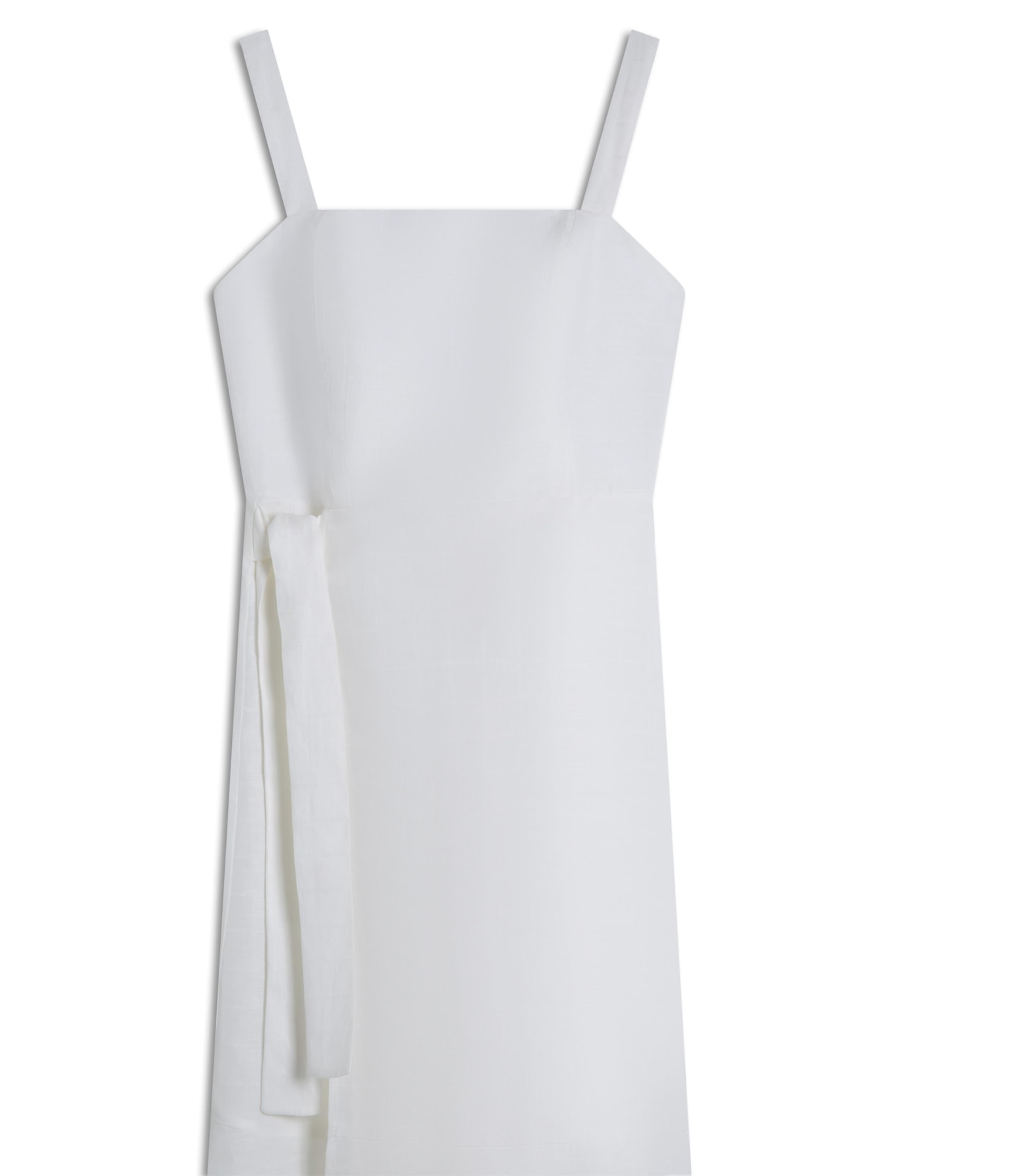 Vestido Fernanda Lb Maquinetado Branco