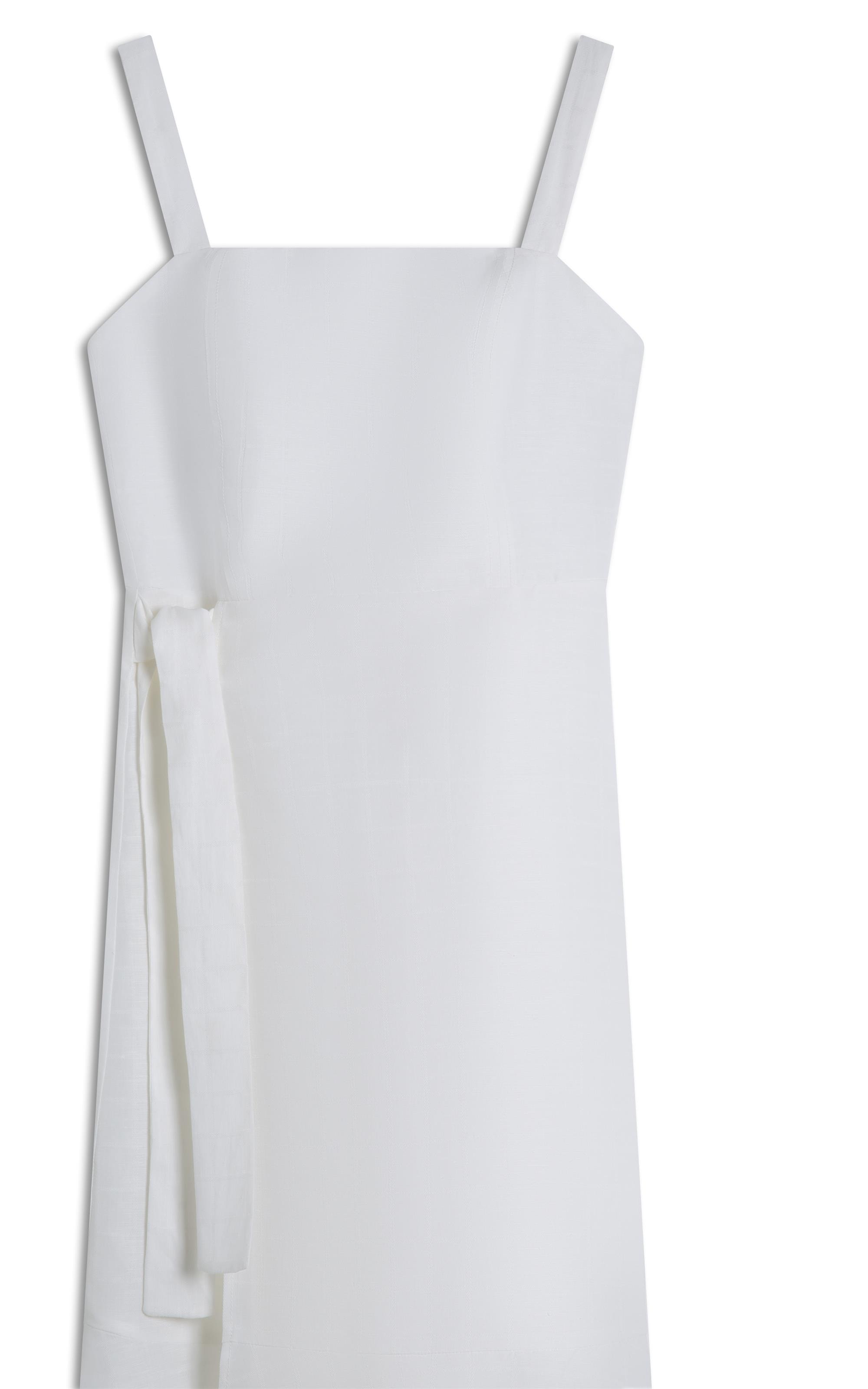 Vestido Fernanda Lb Maquinetado Branco