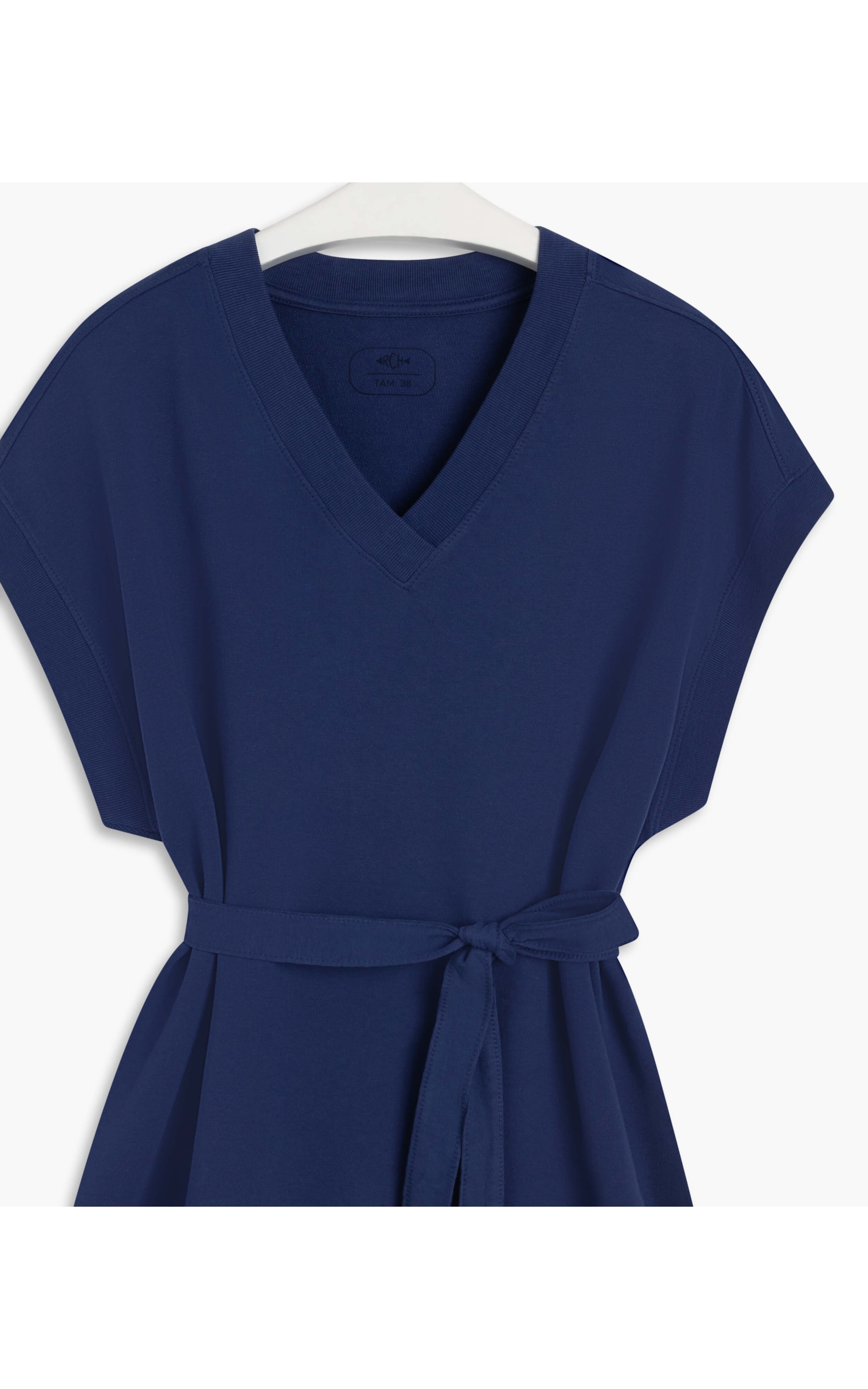 Vestido Fleece Gd Purple Blue