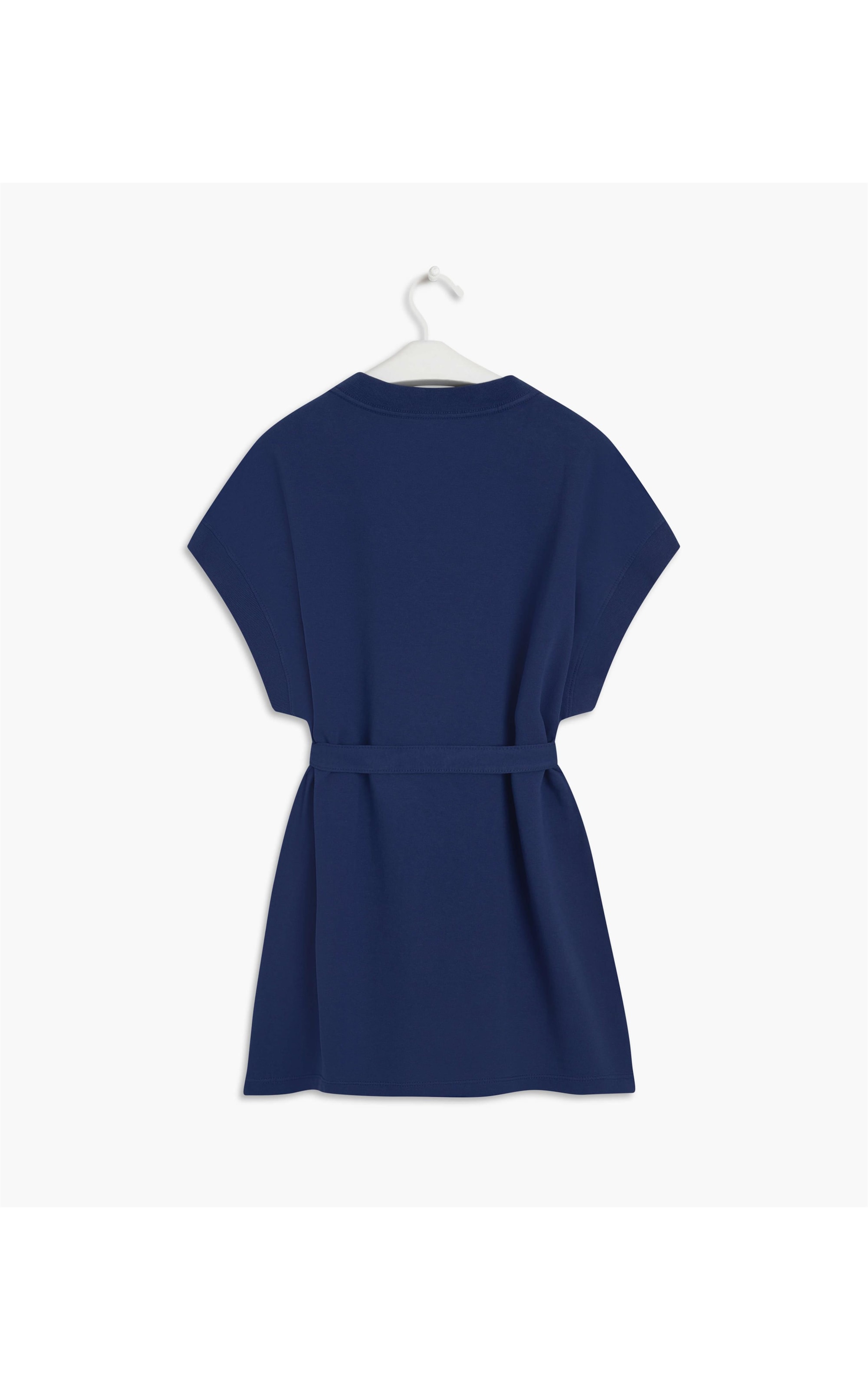 Vestido Fleece Gd Purple Blue