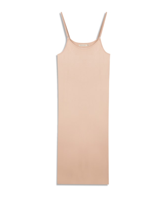 Vestido Forro Creme