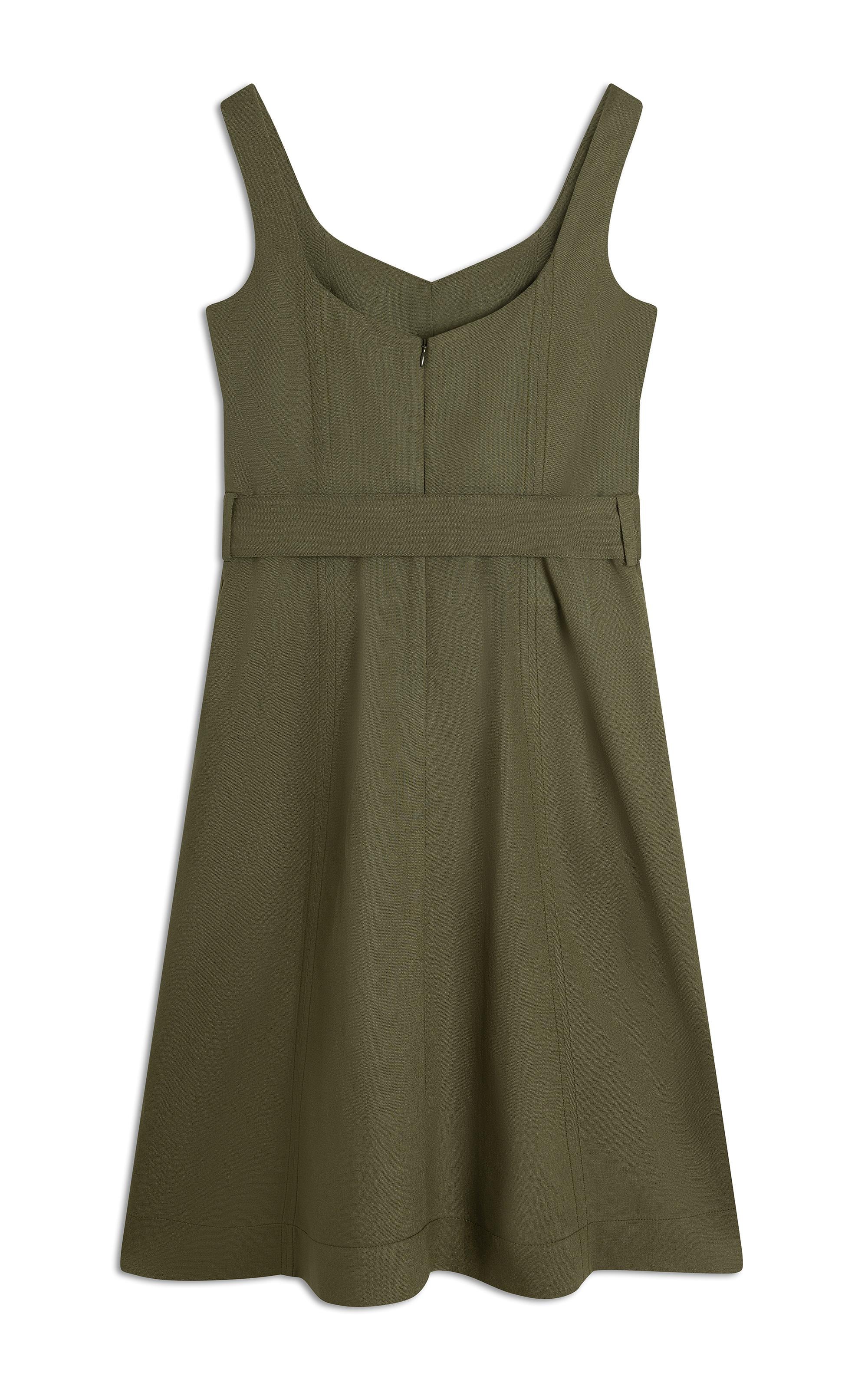 Vestido Gemma Verde Army