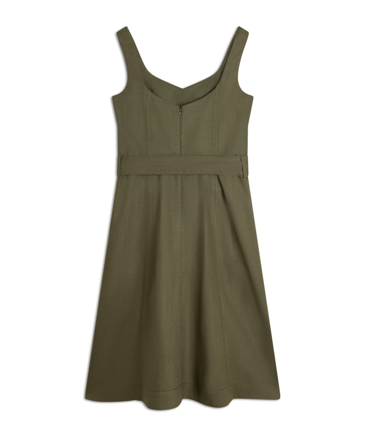 Vestido Gemma Verde Army