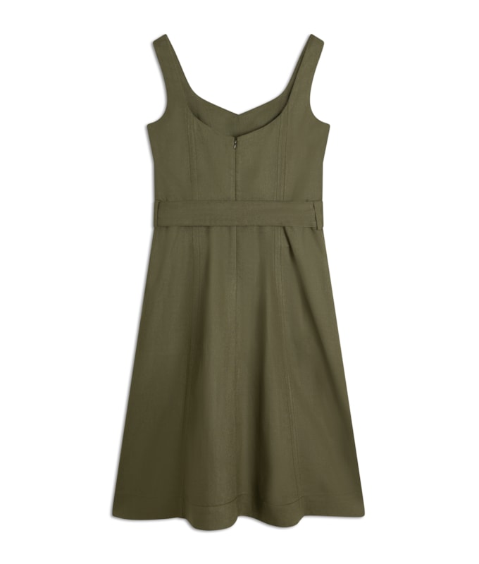 Vestido Gemma Verde Army