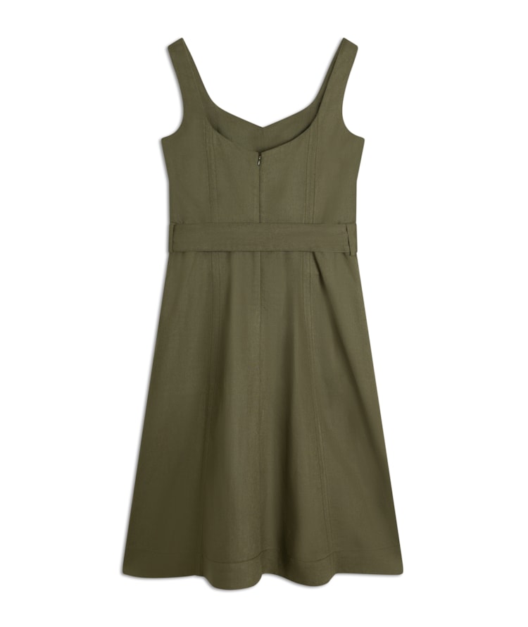Vestido Gemma Verde Army