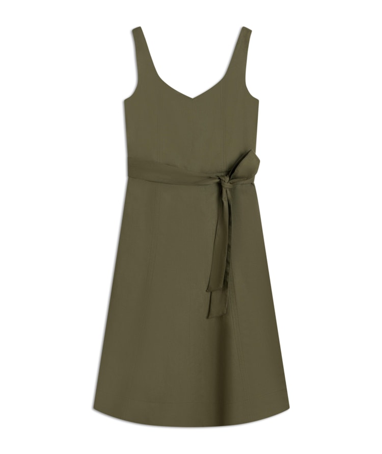 Vestido Gemma Verde Army