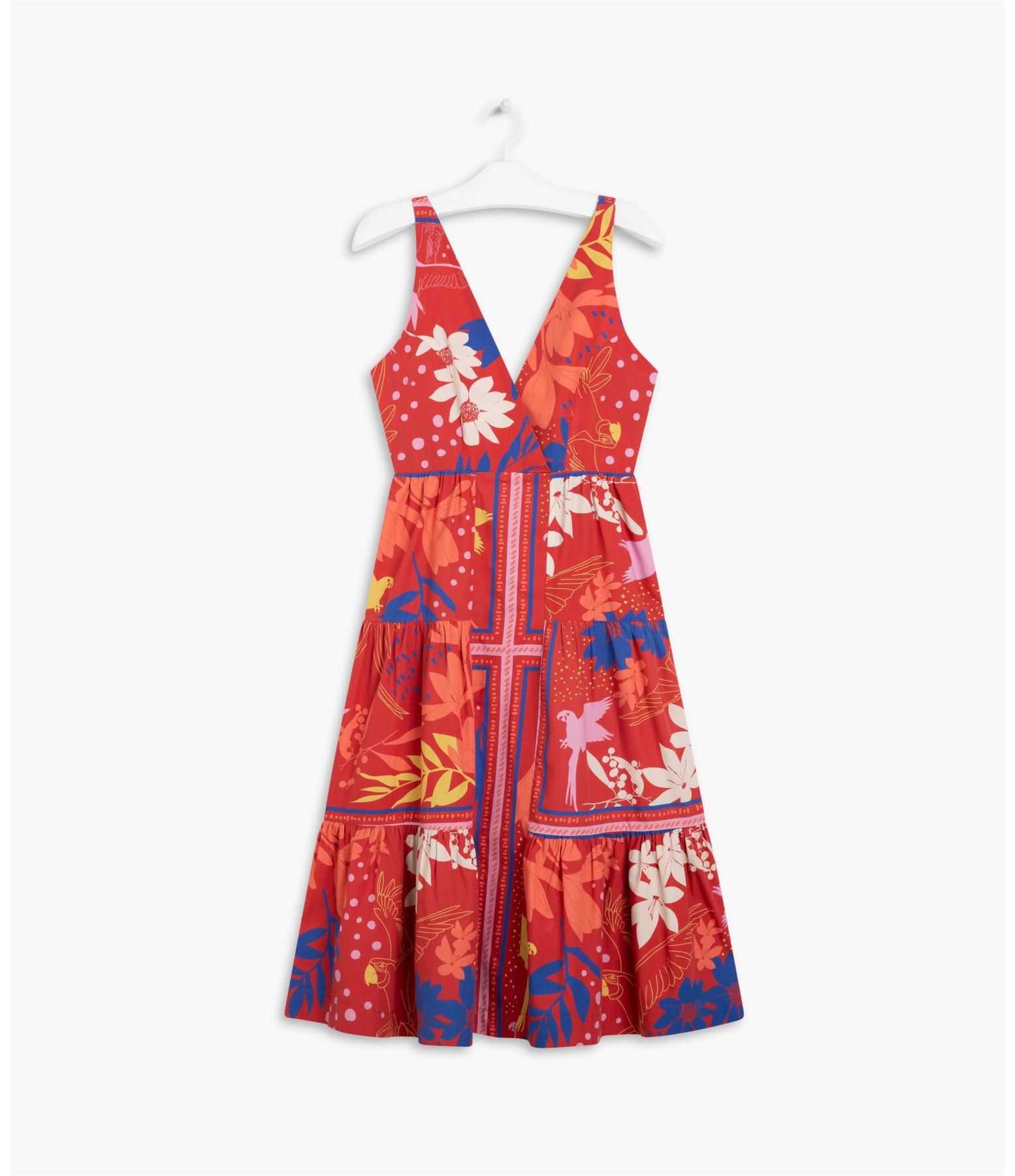 Vestido Glorinha Algodão Est Arara Vermelho