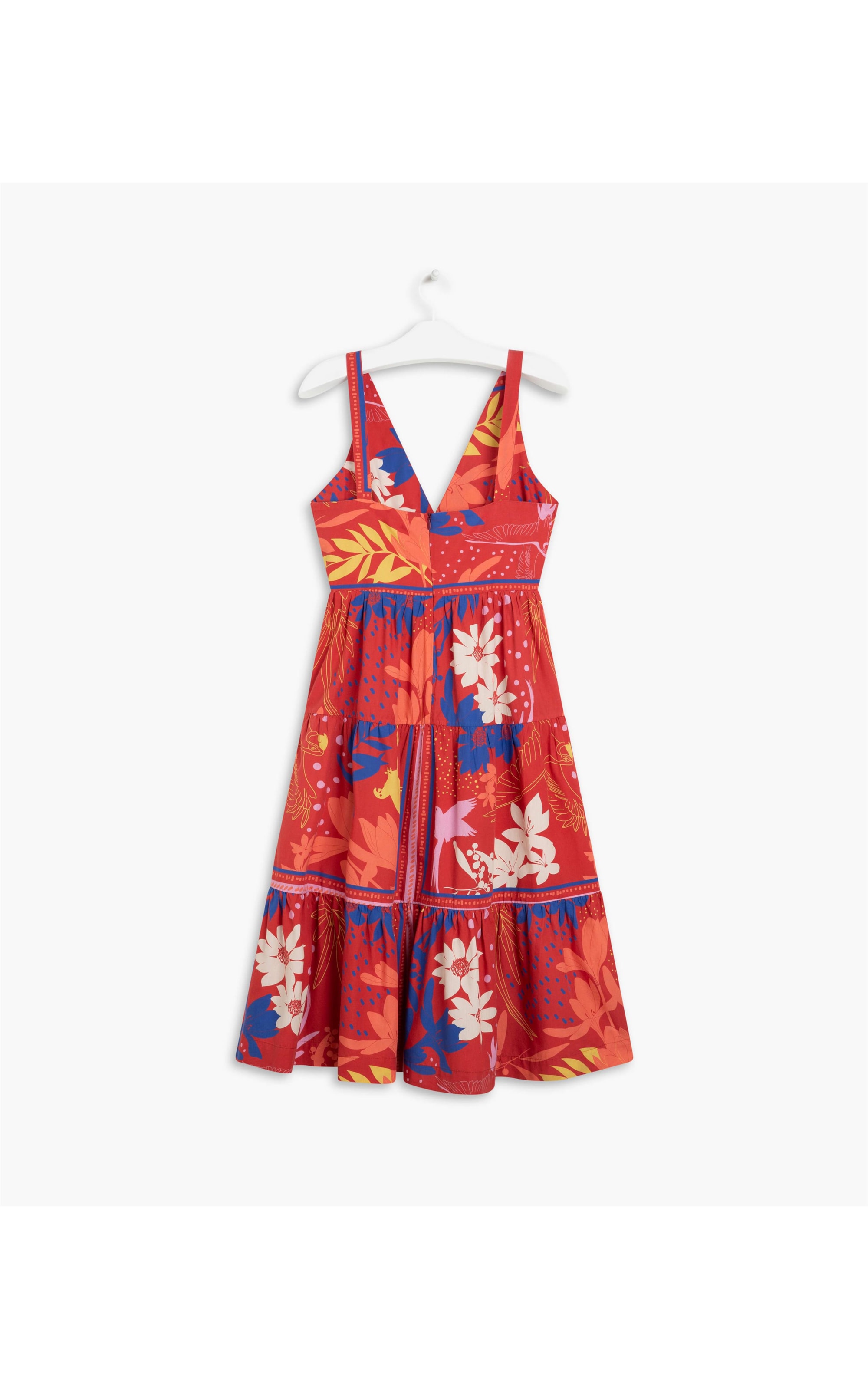 Vestido Glorinha Algodão Est Arara Vermelho