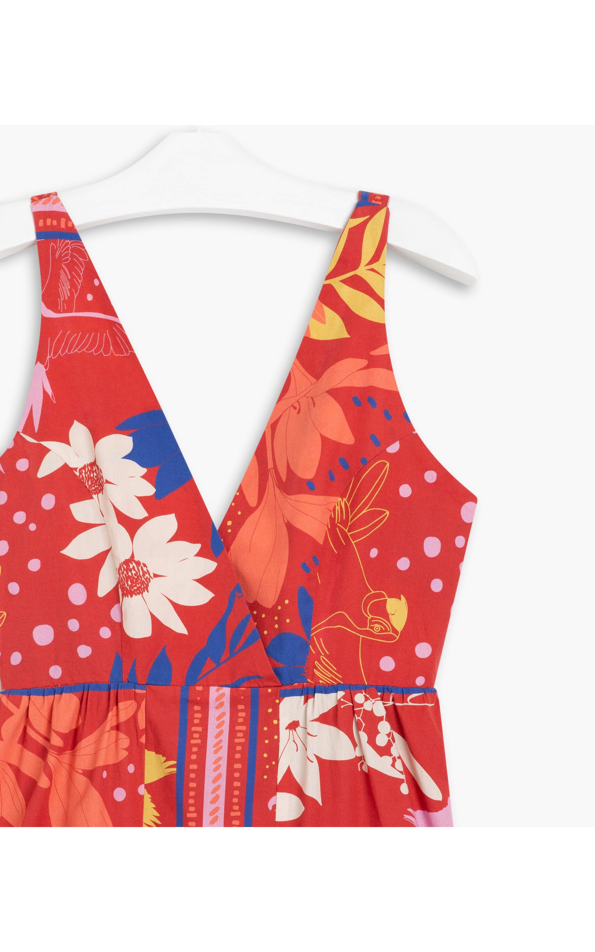 Vestido Glorinha Algodão Est Arara Vermelho