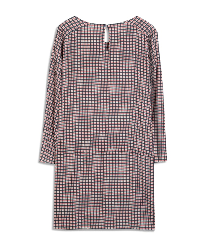 Vestido Hena Est. Vichy Dark Navy