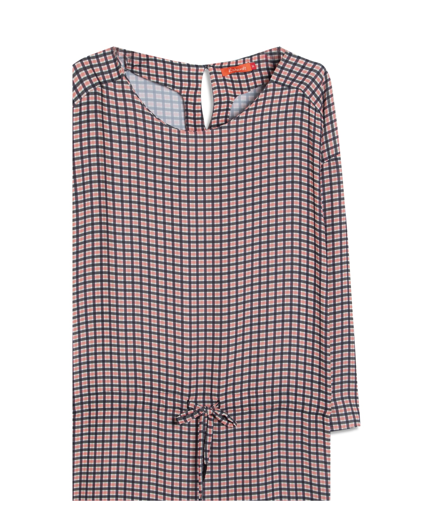 Vestido Hena Est. Vichy Dark Navy