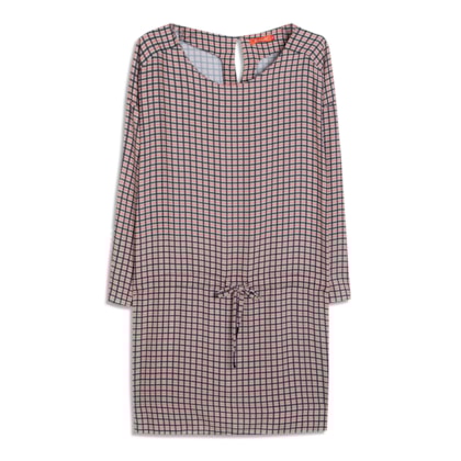 Vestido Hena Est. Vichy Dark Navy