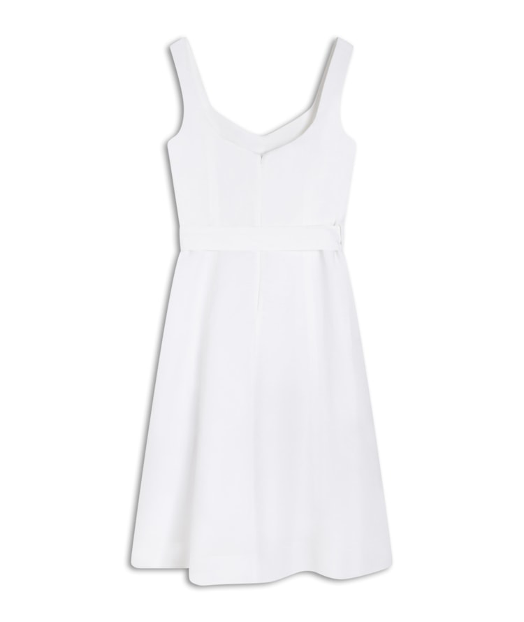 Vestido Iara Lb Cross Dye Branco