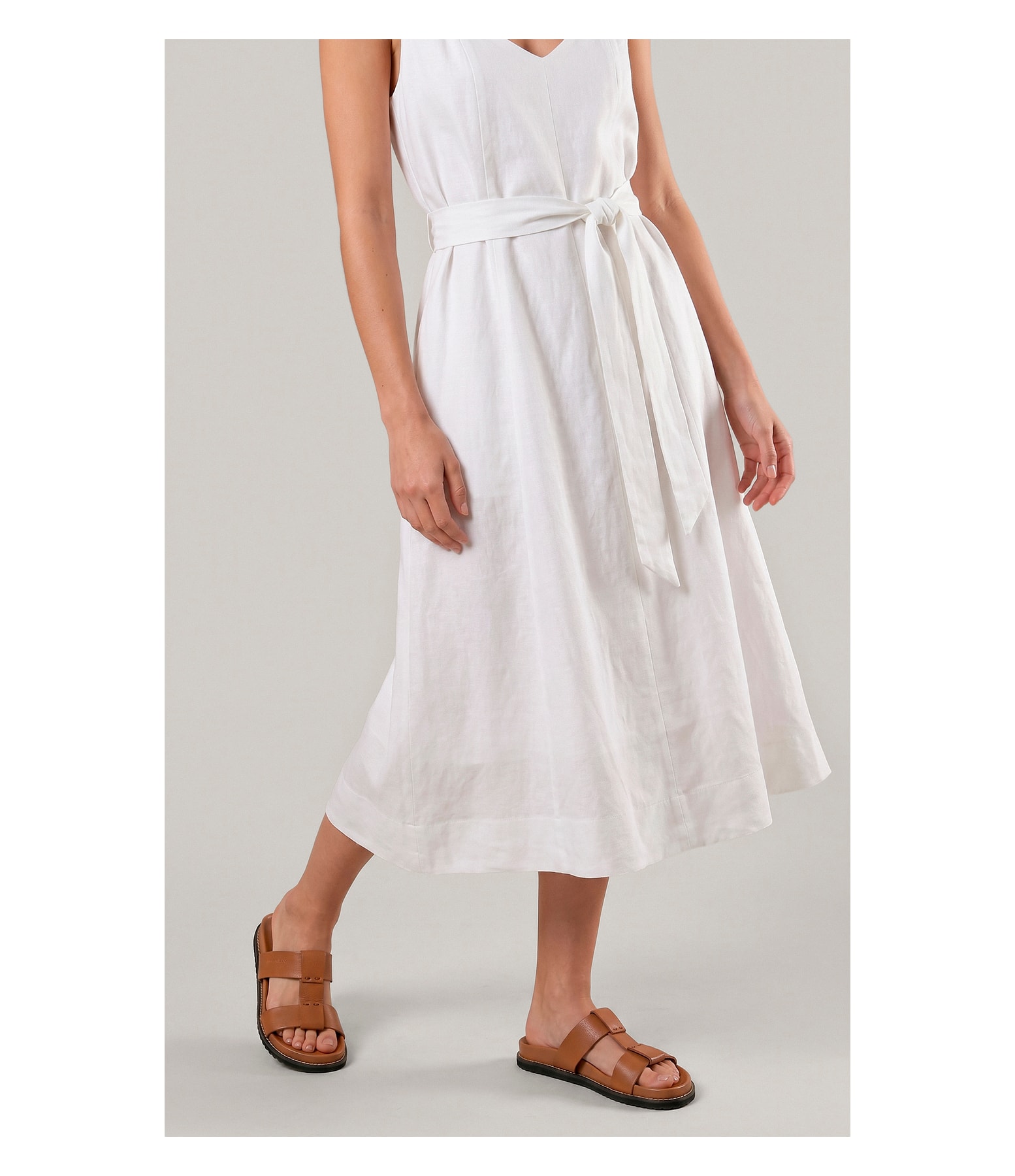 Vestido Iara Lb Cross Dye Branco