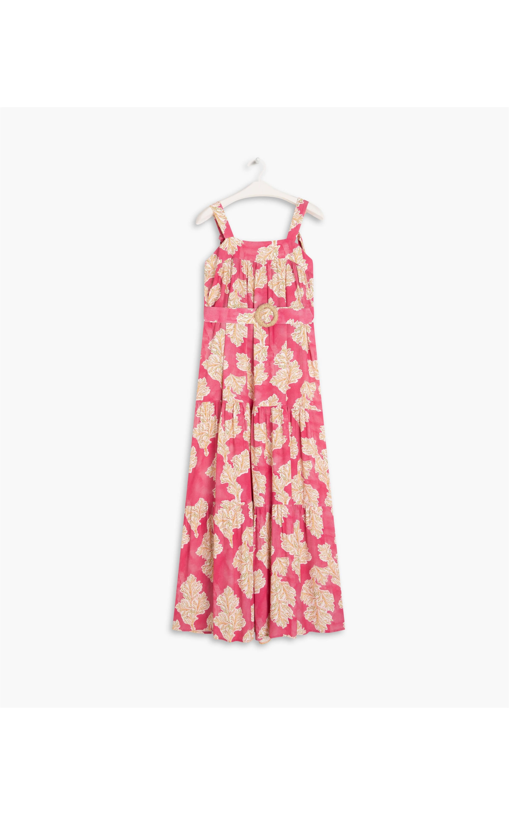 Vestido Ipanema Viscose Est Algas Pink