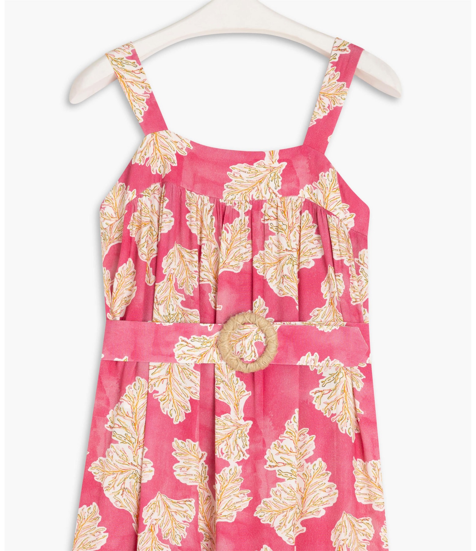 Vestido Ipanema Viscose Est Algas Pink