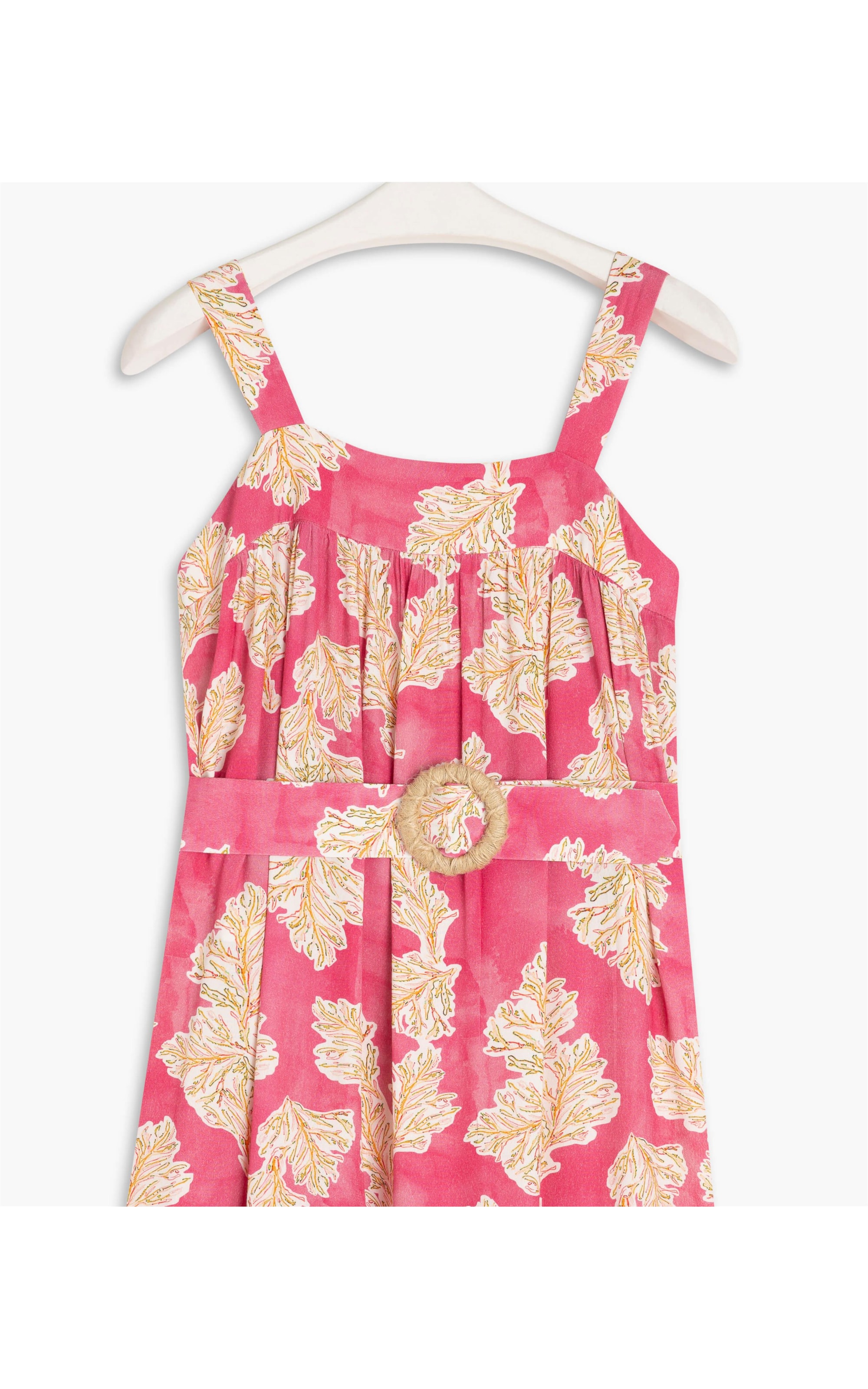 Vestido Ipanema Viscose Est Algas Pink