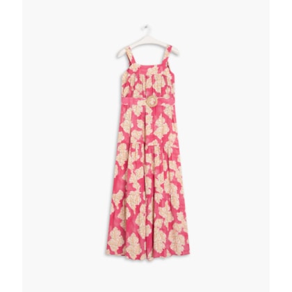 Vestido Ipanema Viscose Est Algas Pink
