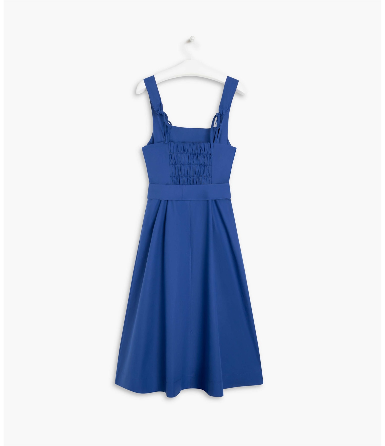 Vestido Isabela Voil Algodão Liso Royal