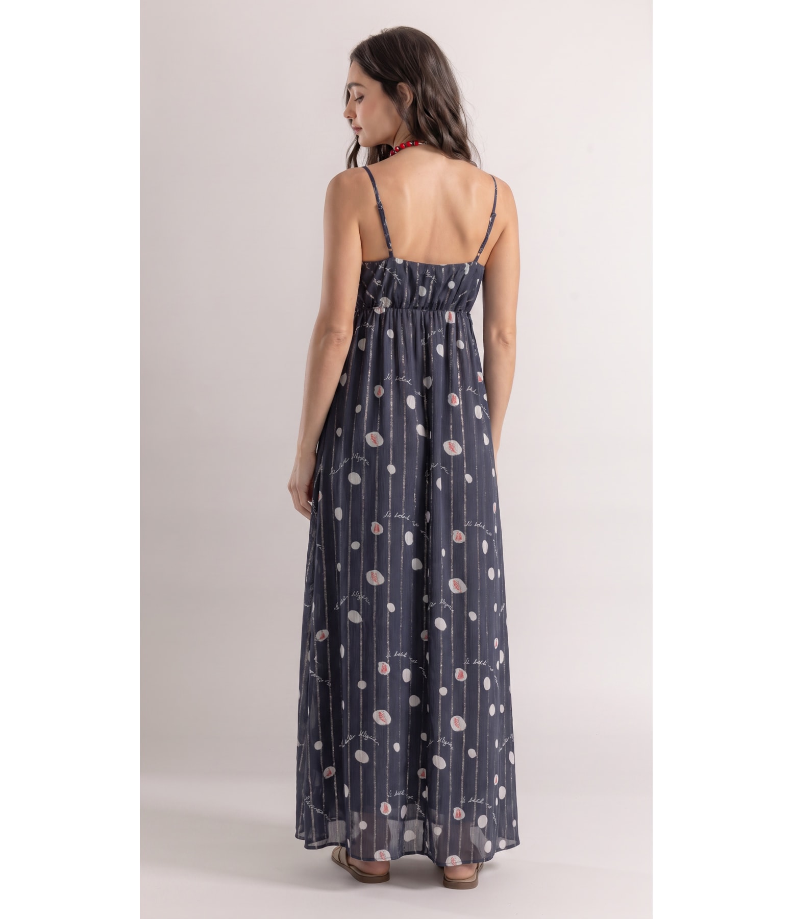 Vestido Jane Bubbles Dark Navy