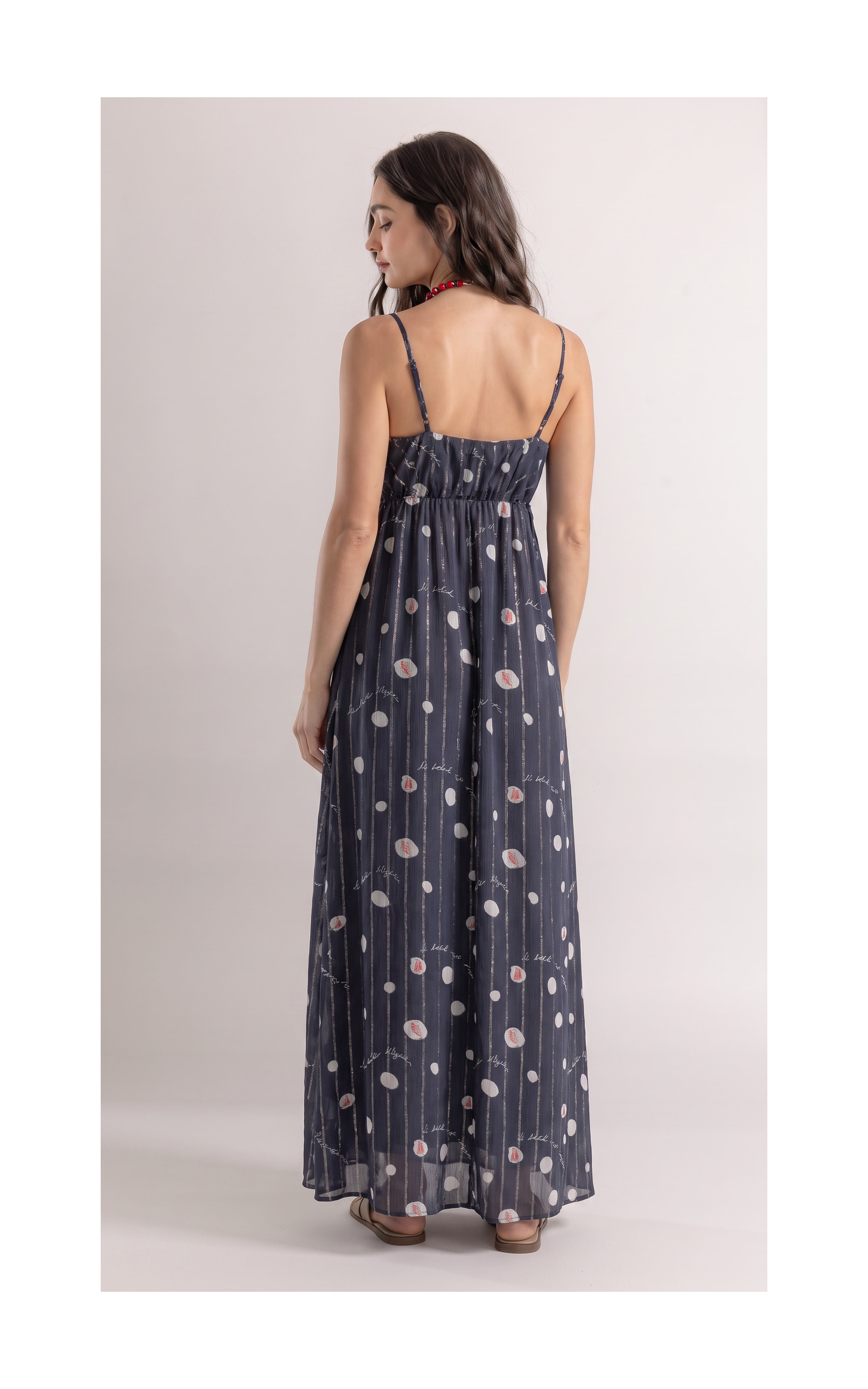 Vestido Jane Bubbles Dark Navy