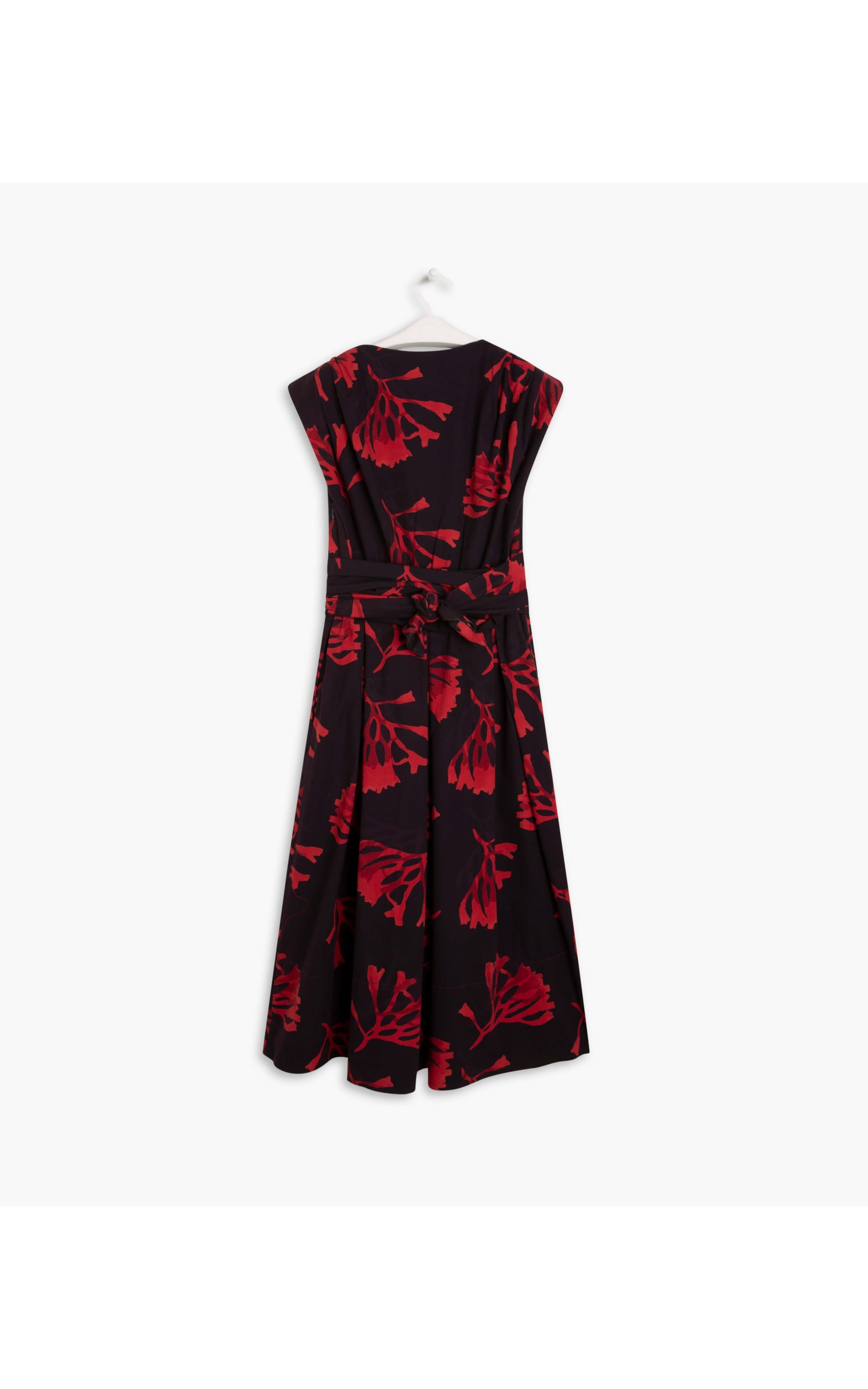 Vestido Johanna Estampa Corais Gd Cereja