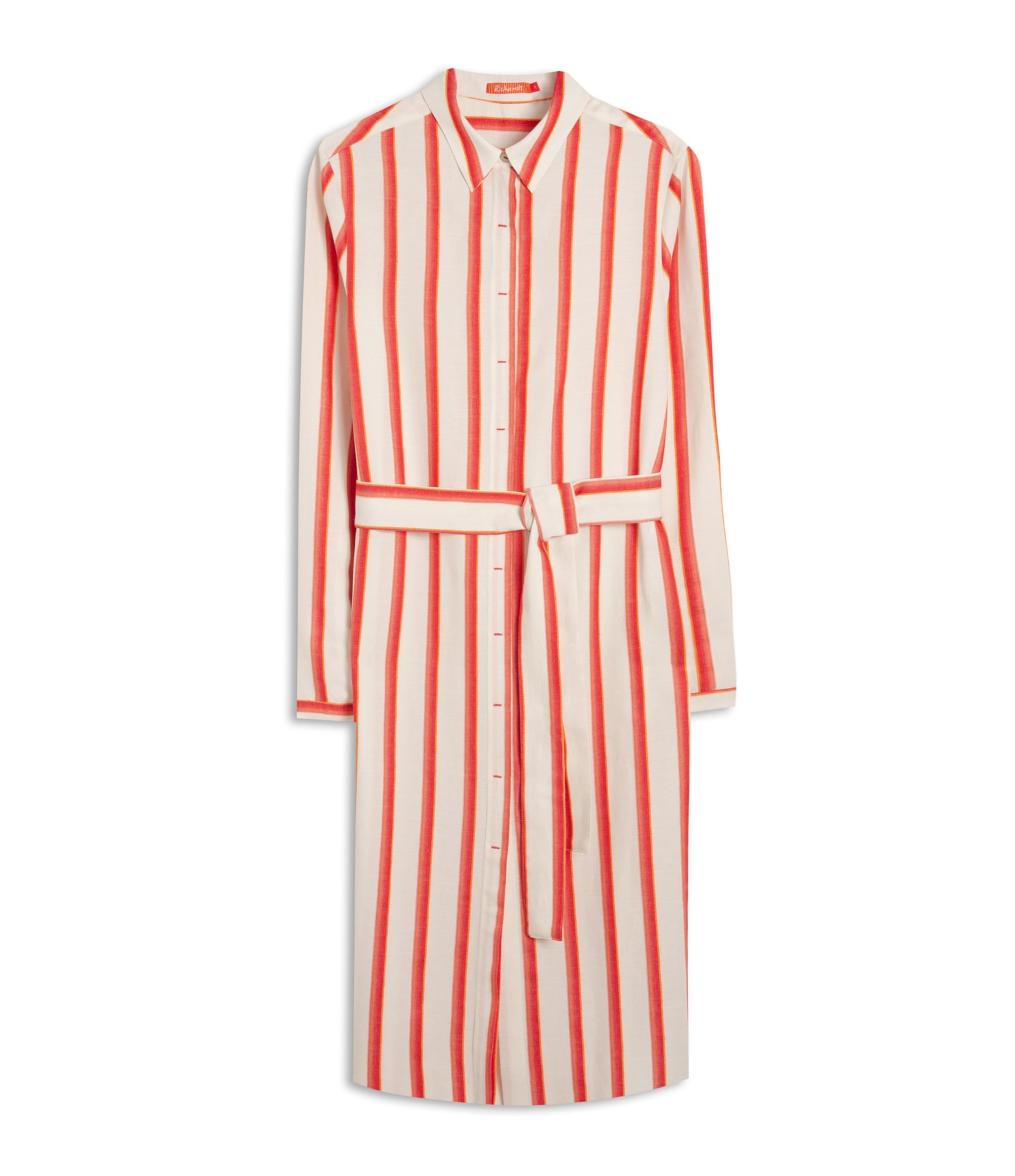 Vestido Laguna Algodao Est Seaweed Coral