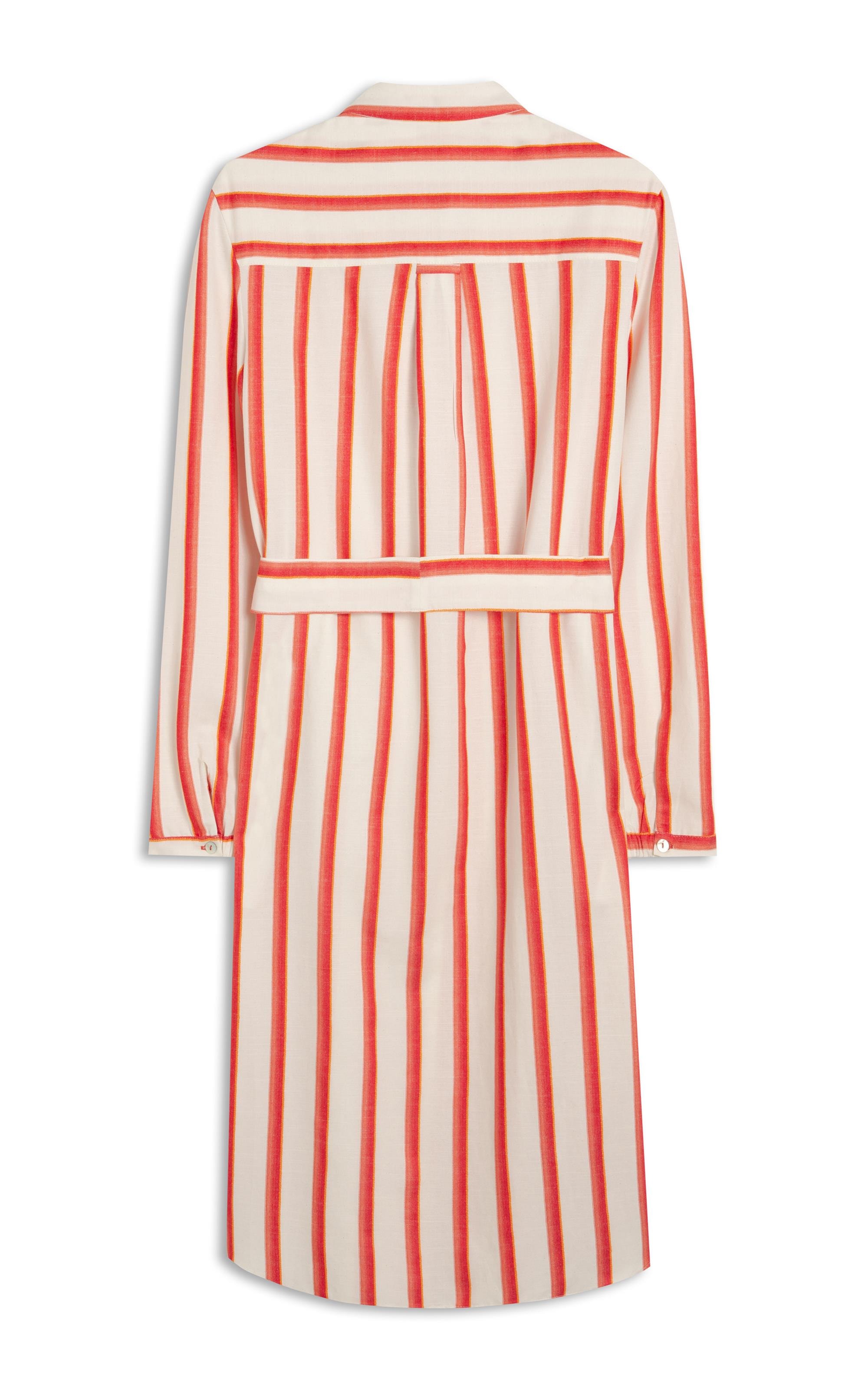 Vestido Laguna Algodao Est Seaweed Coral