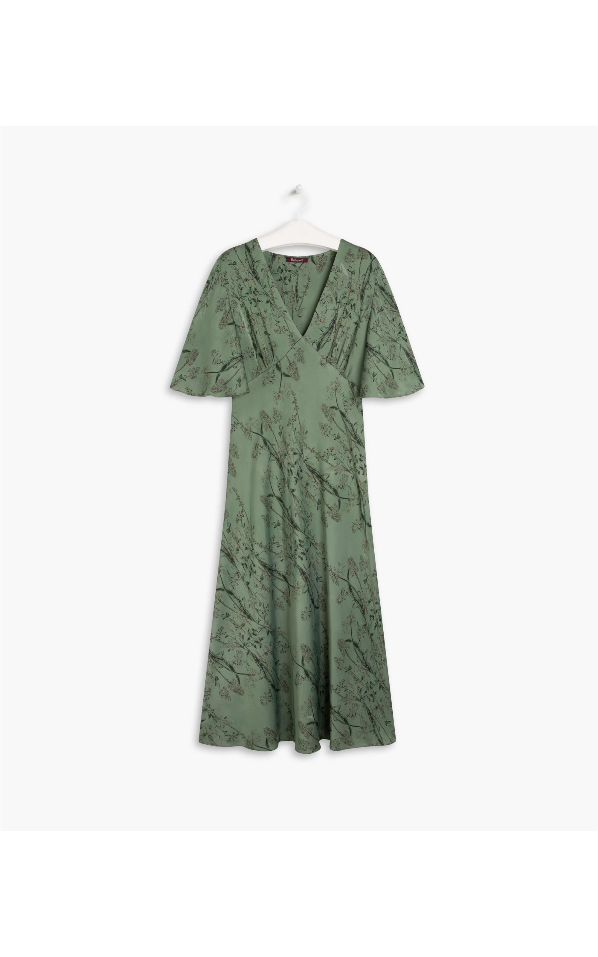 Vestido Lana Est. Tulum Verde Oliva
