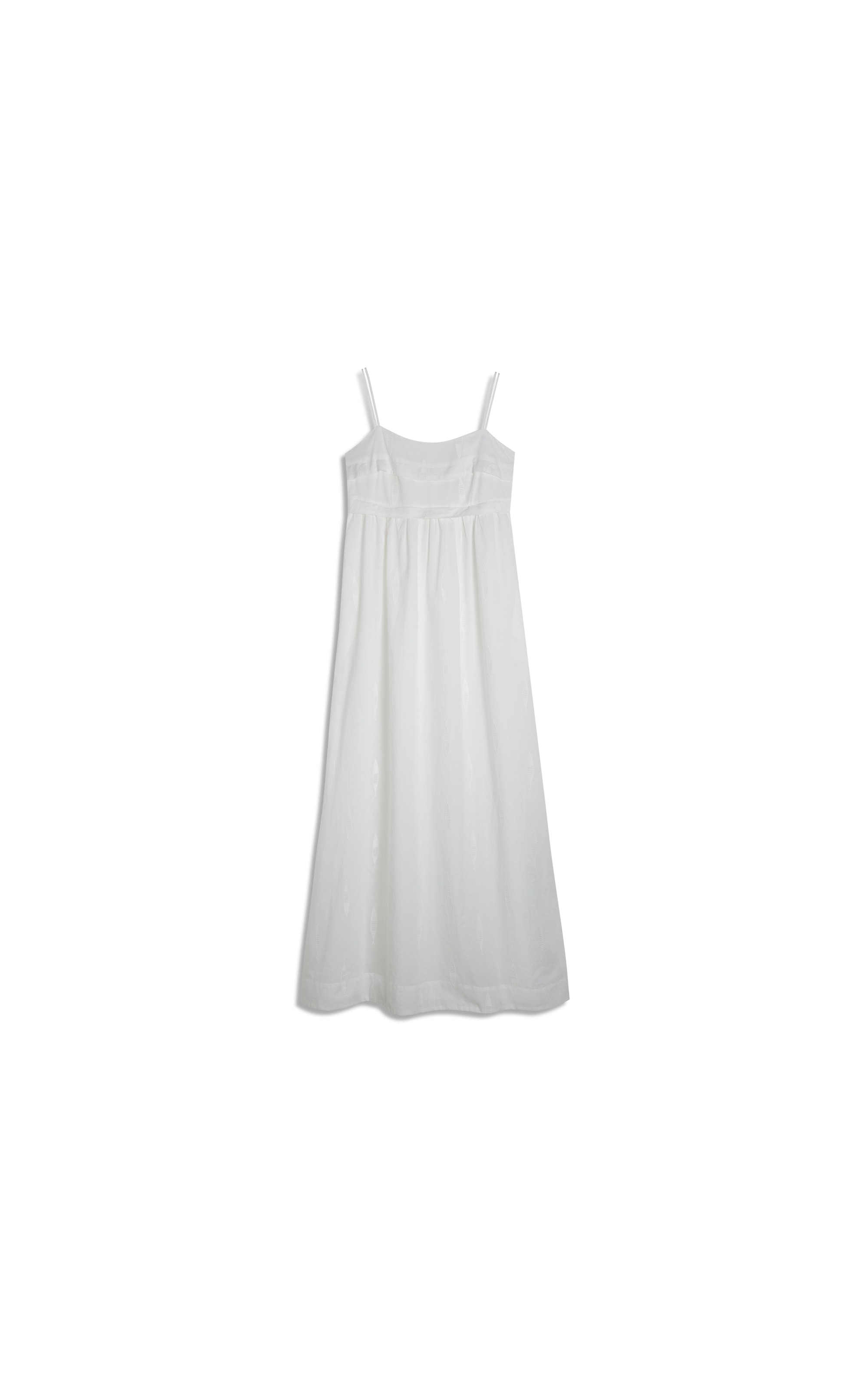 Vestido Lara Boxerdado Sardines Off White