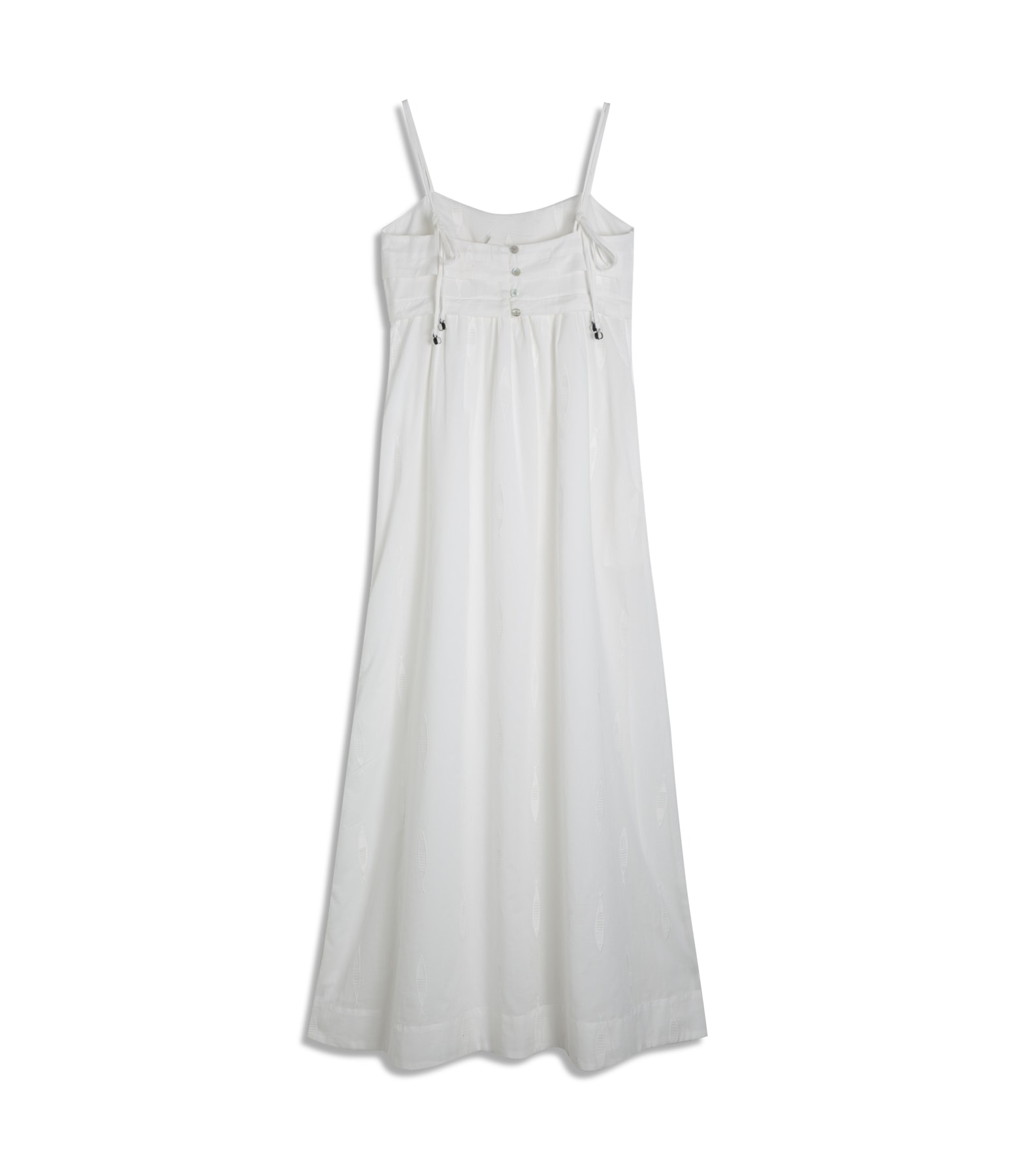 Vestido Lara Boxerdado Sardines Off White