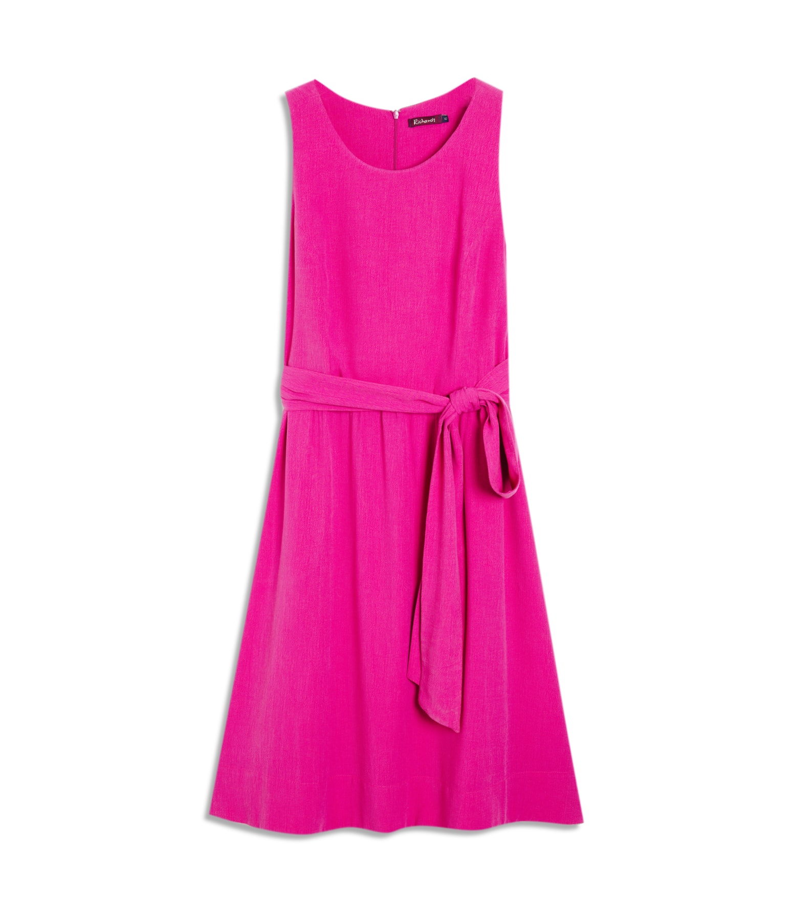Vestido Lilian Liso Magenta