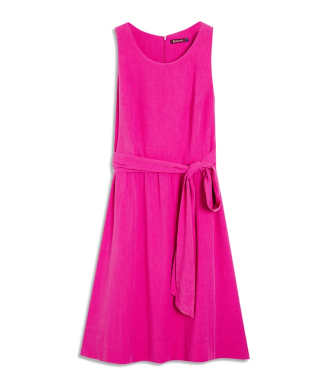 Vestido Lilian Liso Magenta