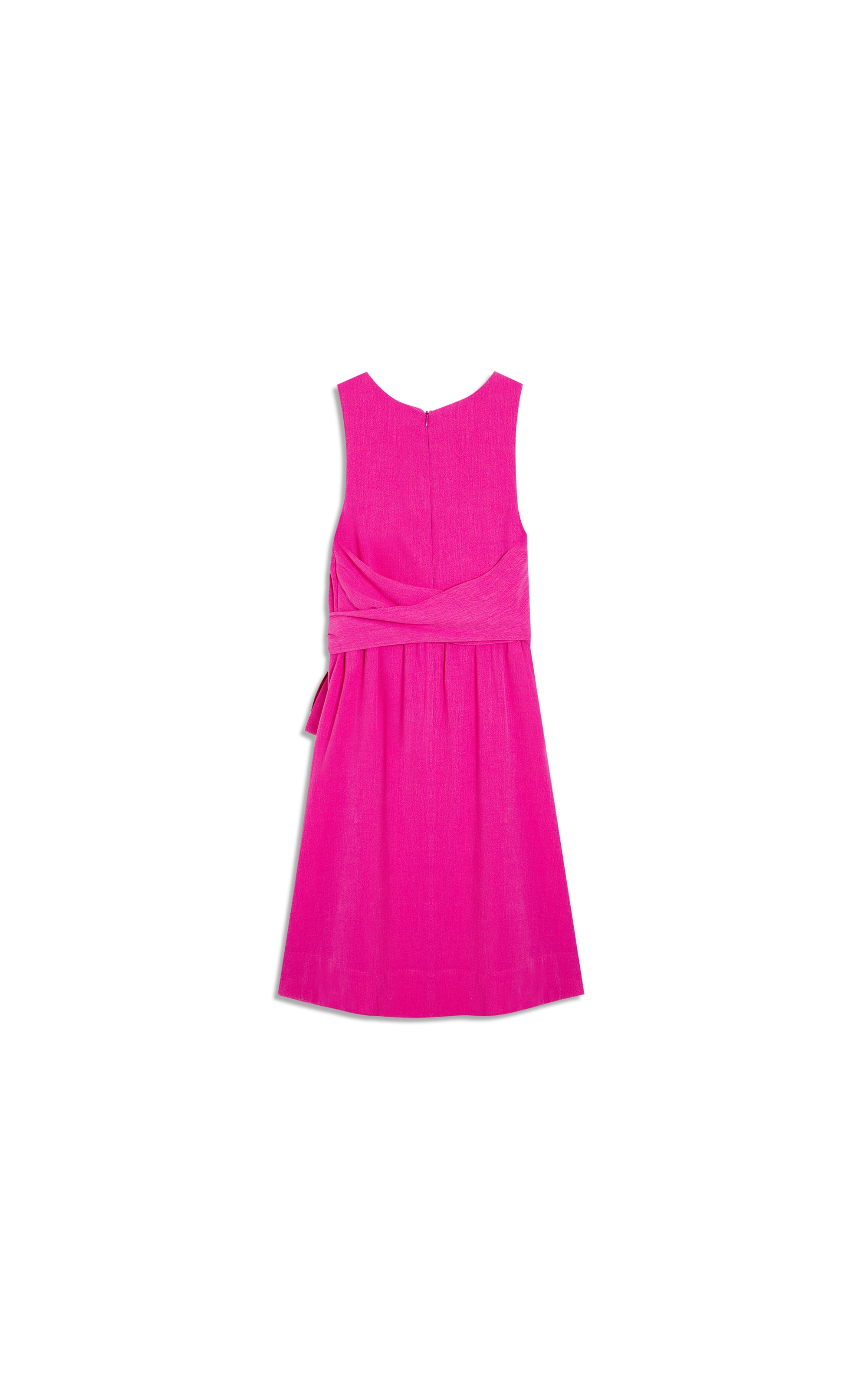 Vestido Lilian Liso Magenta