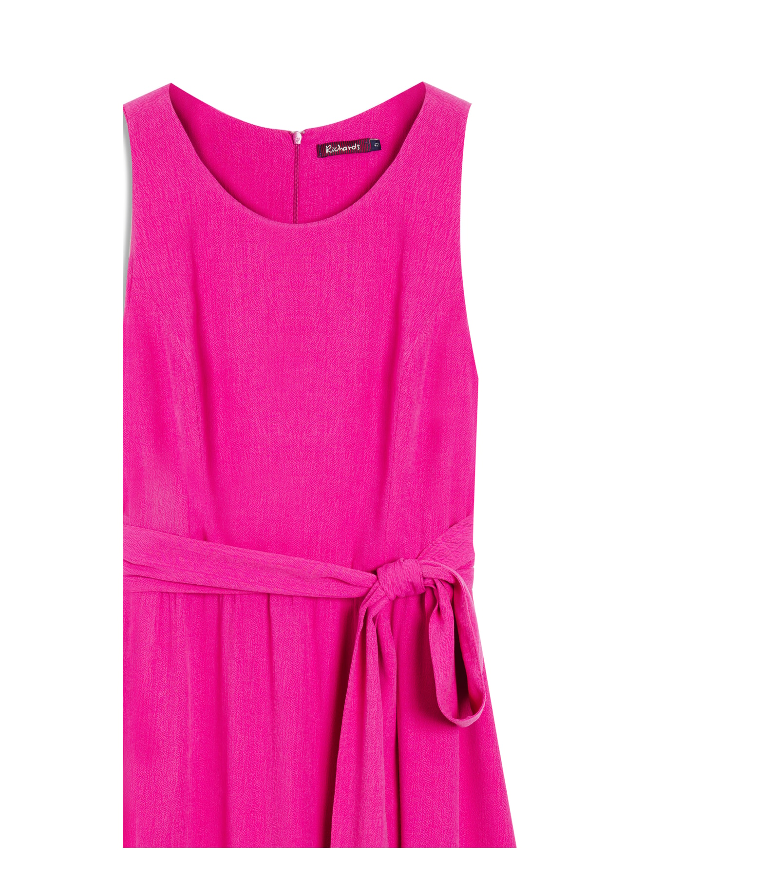 Vestido Lilian Liso Magenta