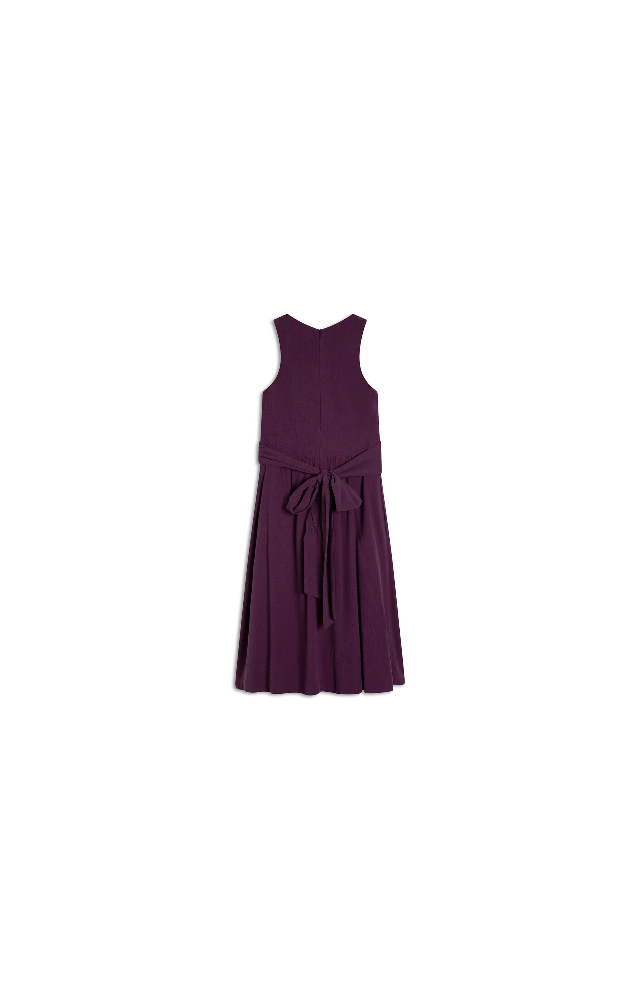 Vestido Lilian Liso  Violeta